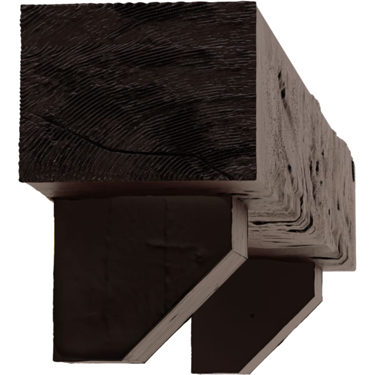 Ekena Millwork MANUHH08X12X48ASZY Mantel-Shelves - View #4
