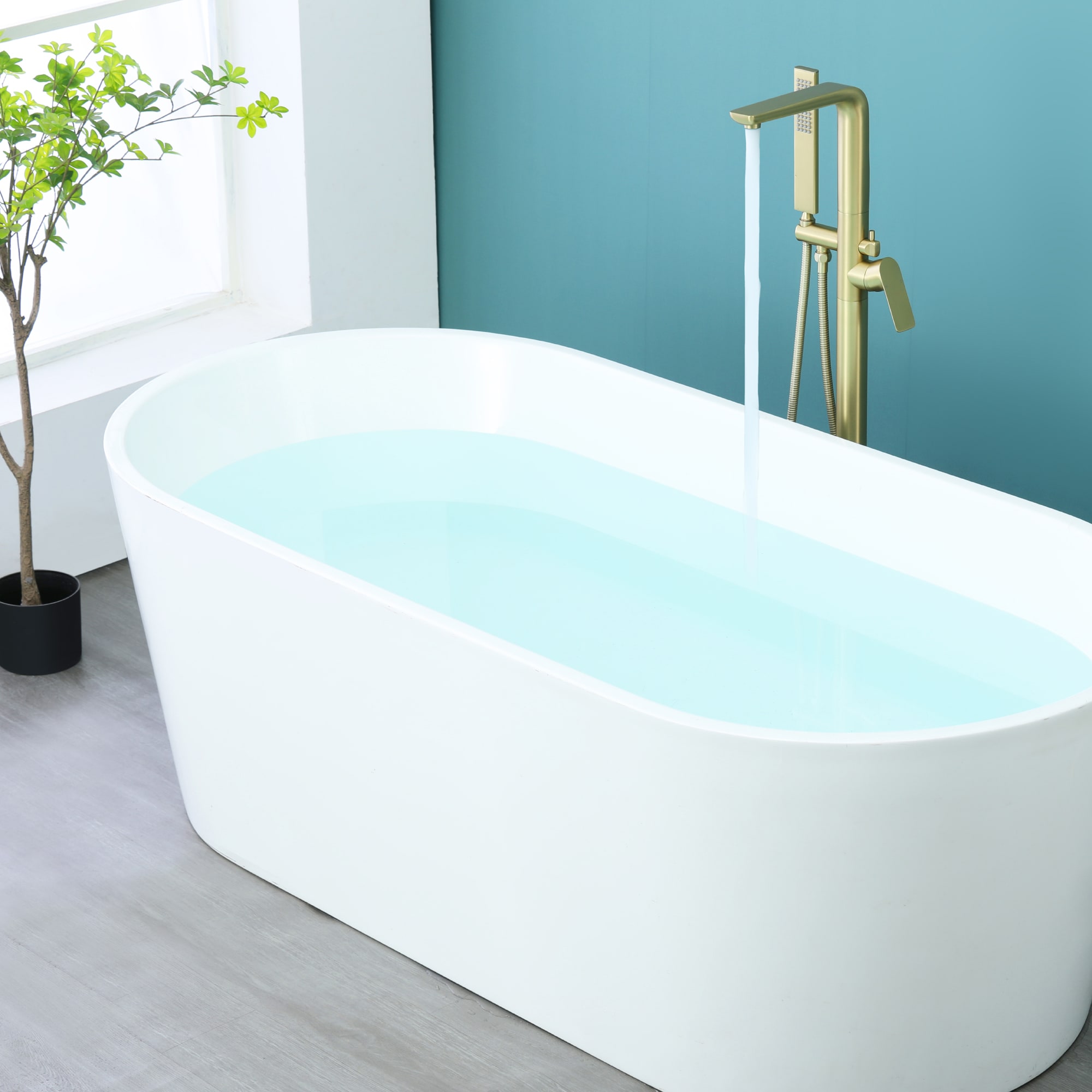 AAZJ NBC-64212LEDML Roman-Tub-Faucets - View #5