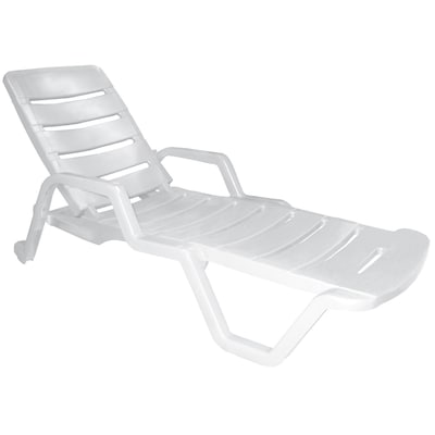 Stationary Chaise Lounge Chair, Chaise Lounge Outdoor Foldable Chairs