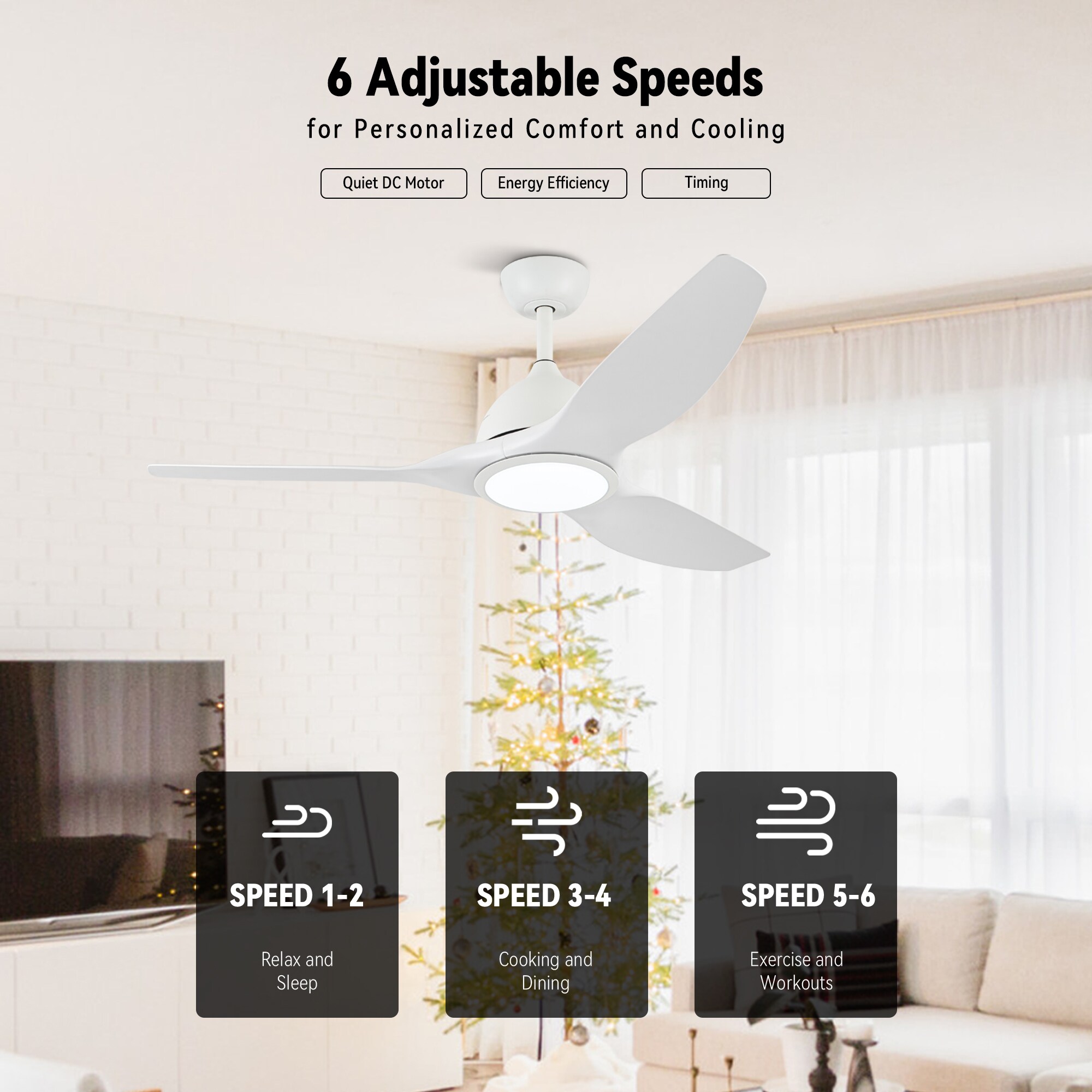 VACZON VZA01A112WH Ceiling-Fans - View #7