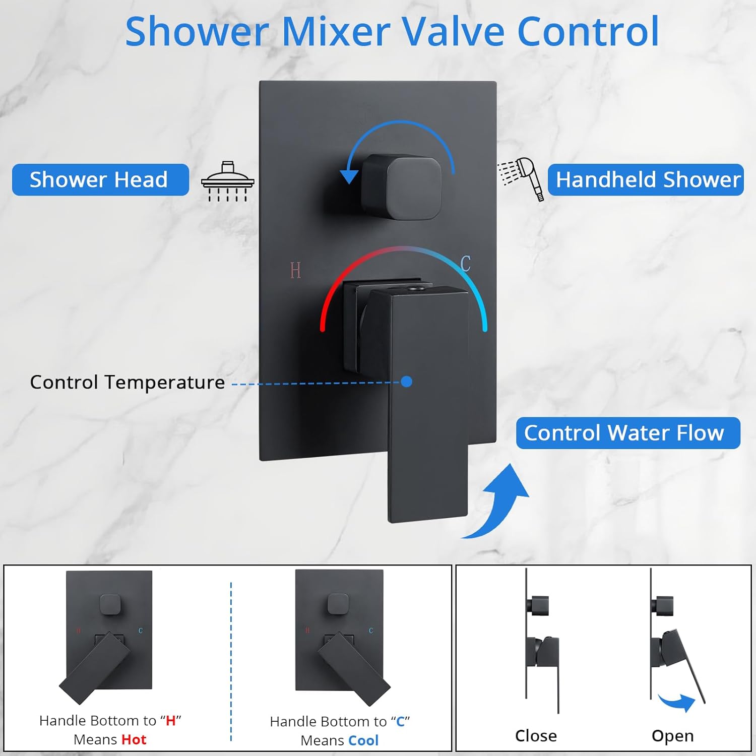 Qeetex CJ-PHO-15USEYI9 Bath-Shower-Facc - View #4