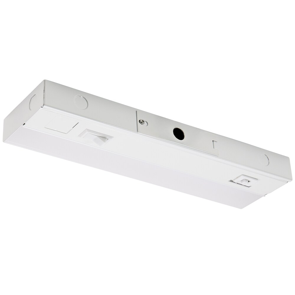 12" White Gloss LED Under Cabinet Light with Color Changing