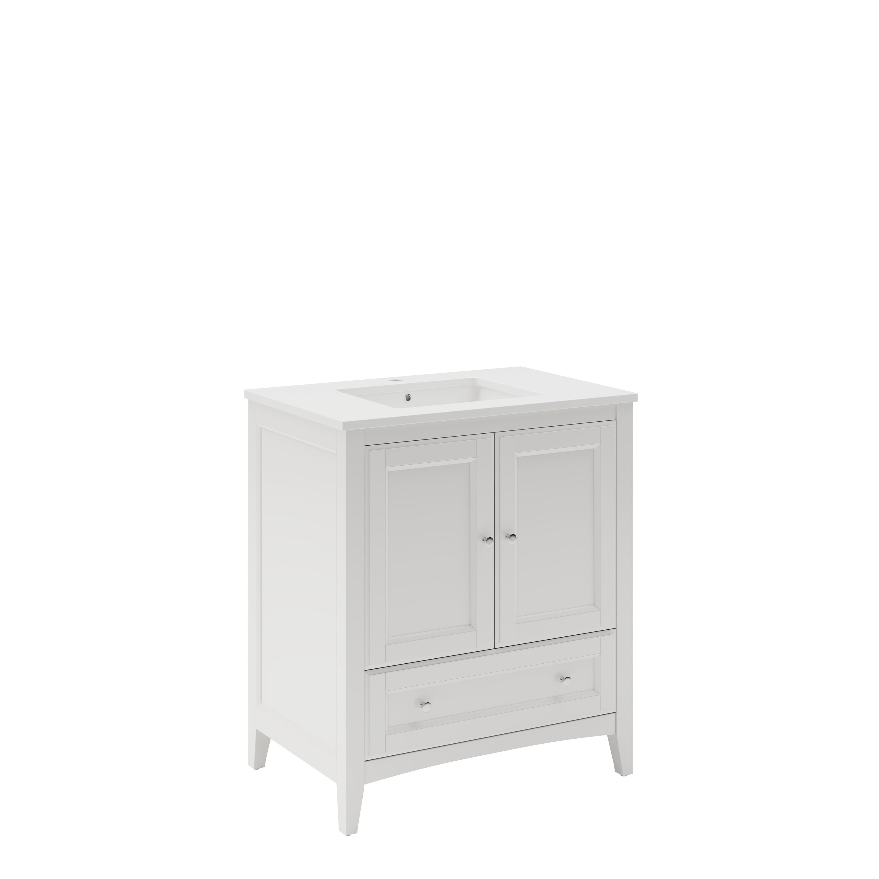 Fresca FCB2030AW-CWH-U Bath-Vanity-Combo - View #2