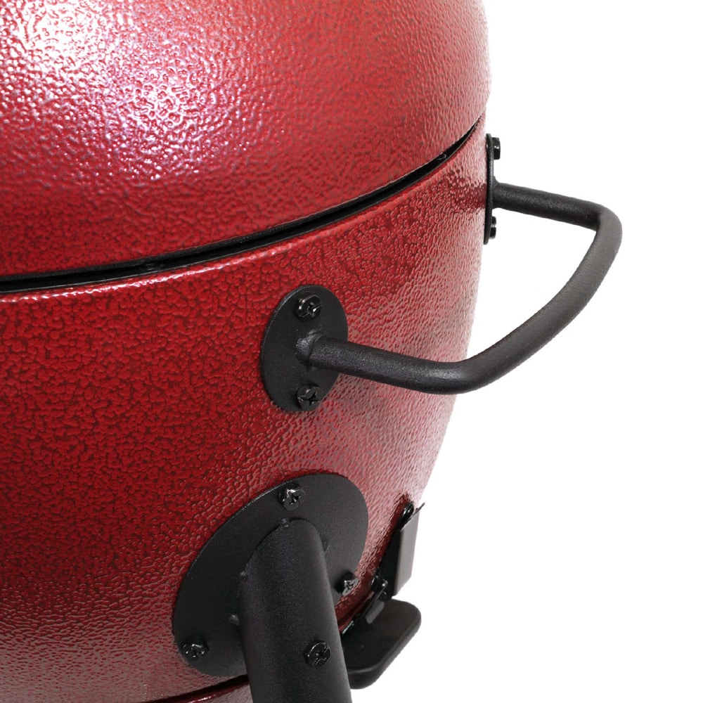 Char-Griller AKORN Jr Kamado Grill Red Kamado Charcoal Grill in the ...