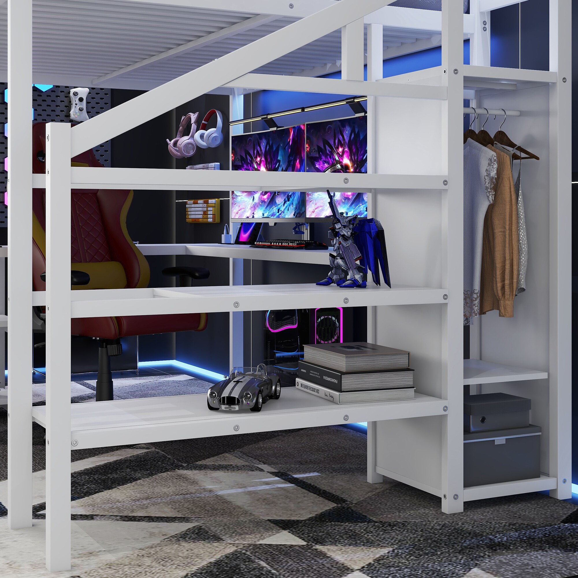 LOVMOR SF-M-W2593S00039 Bunk-Beds - View #6