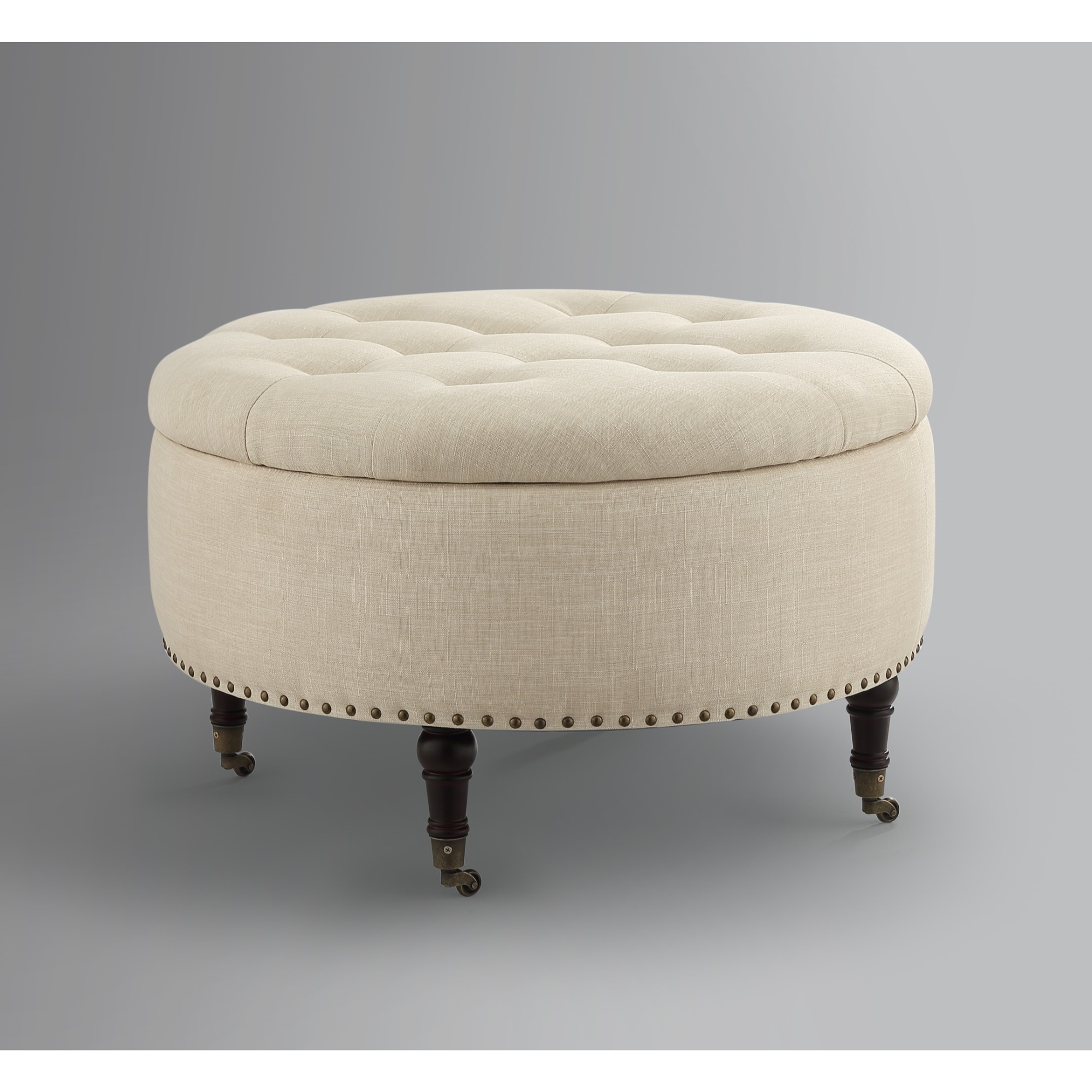 Rustic Manor RON13-03BE-LS Indoor-Ottomans - View #4