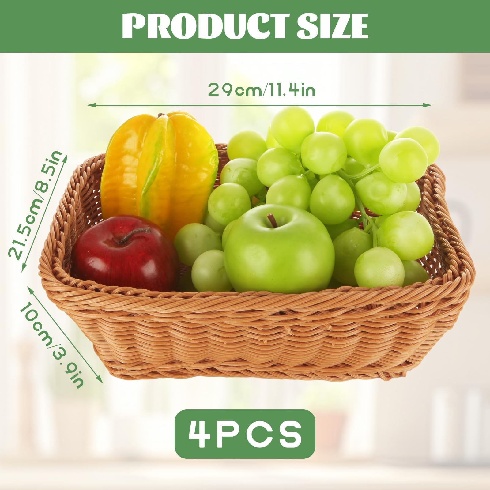 Aoibox LABYJI4C Serving-Trays-Caddies - View #2