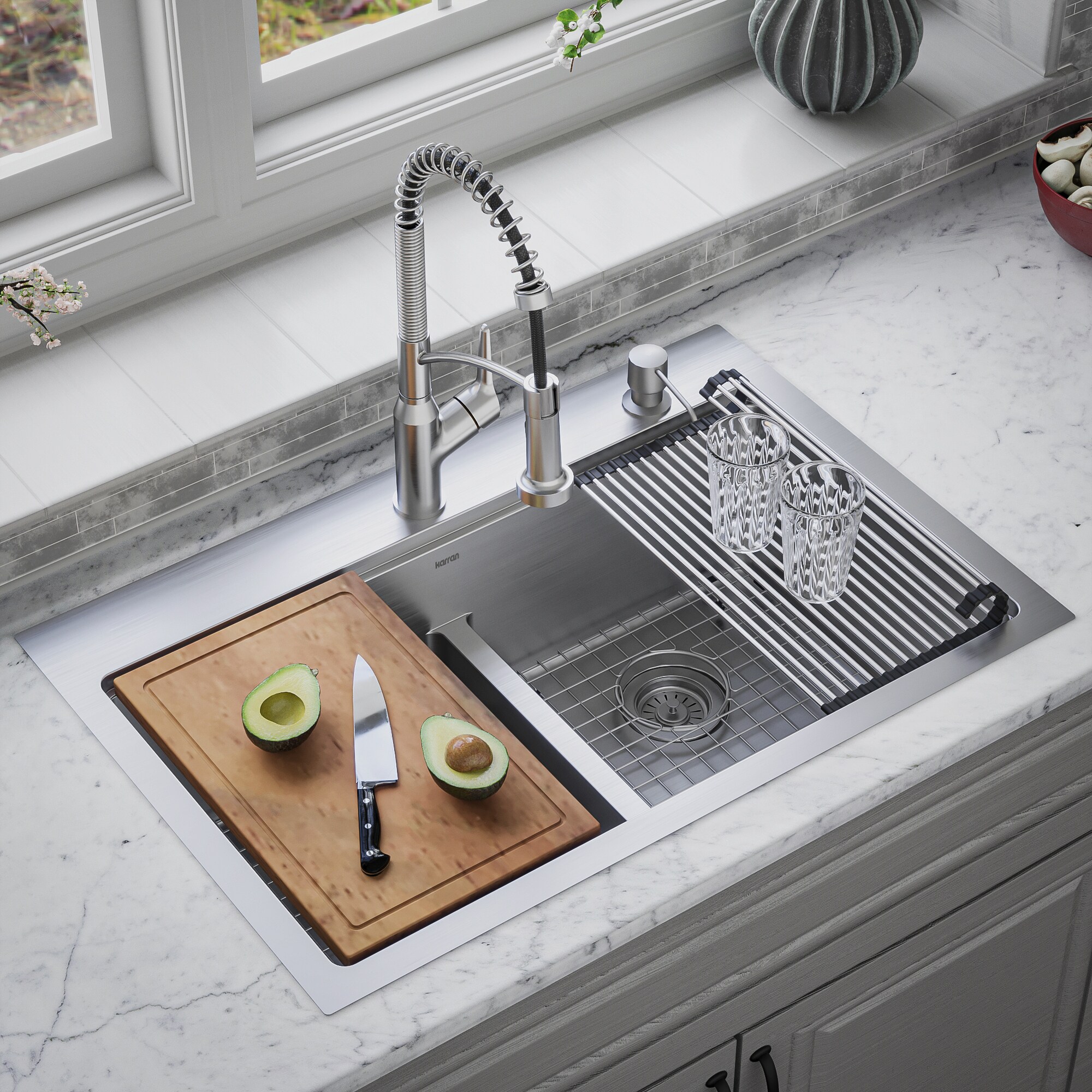 Karran WST-28-PK1 Kitchen-Sinks - View #6