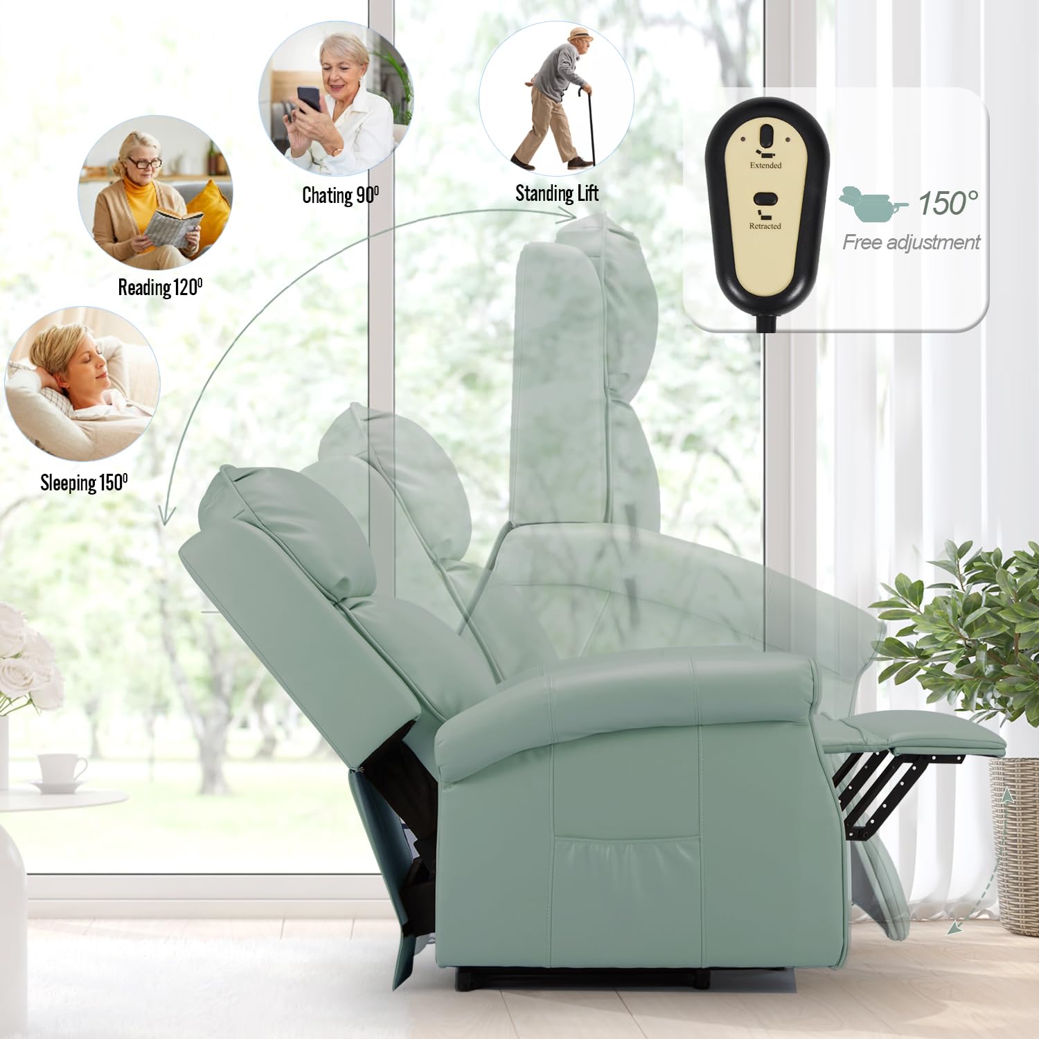 AECOJOY 13079UGN-LS01 recliners - View #3