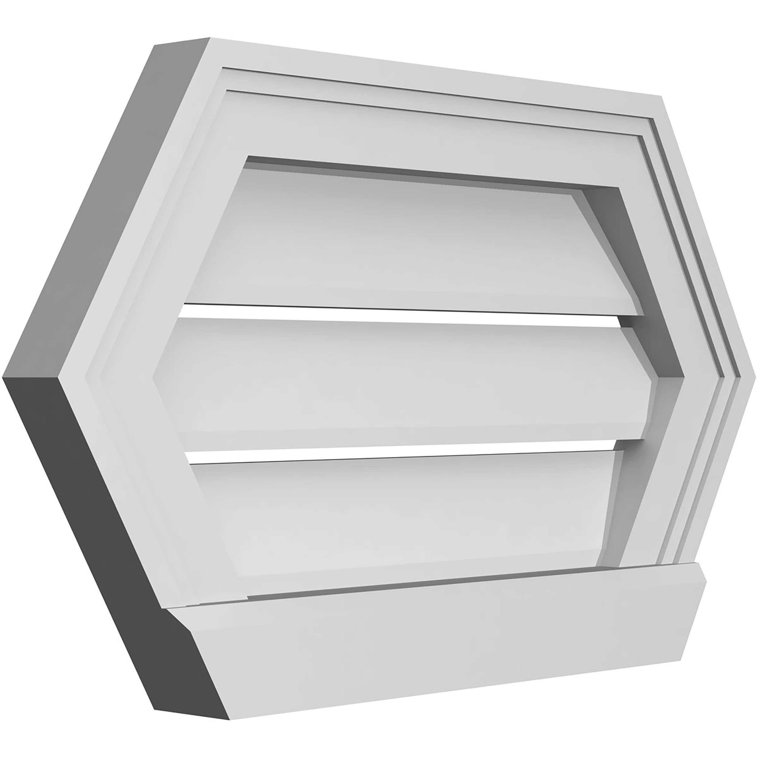 Ekena Millwork GVPHP20X1203SF Gable-Vents - View #2