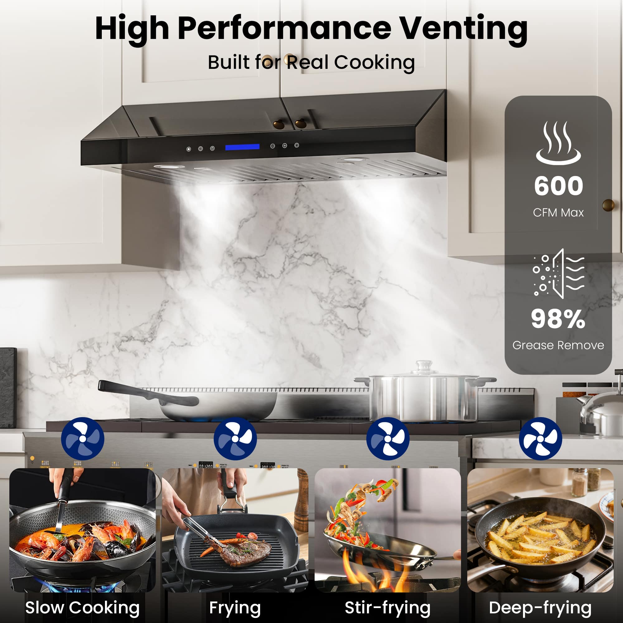 DIVAN DMC02-30BG Undercabinet-Range-Hoods - View #4