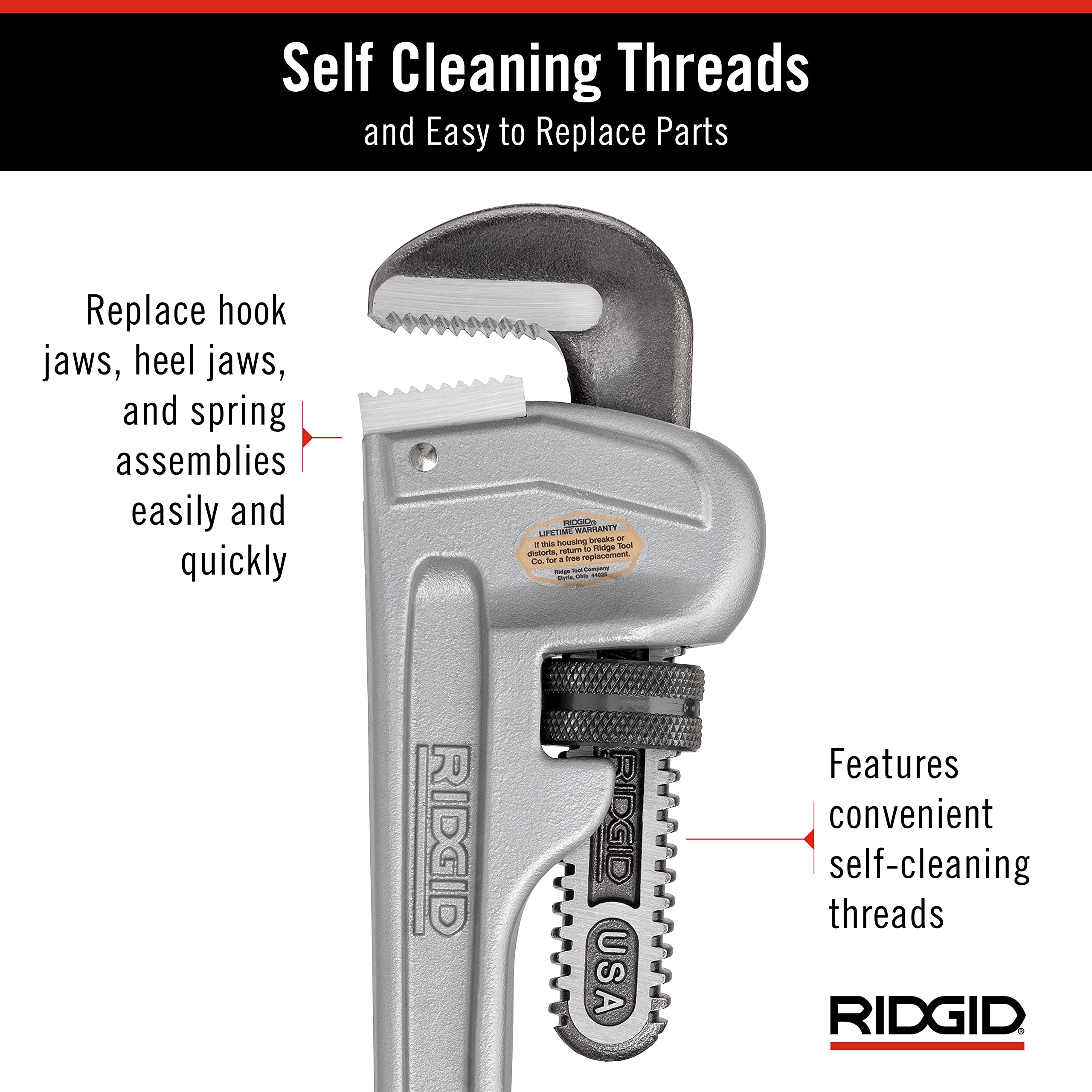 RIDGID 814(NO-814) Pipe-Wrenches - View #4