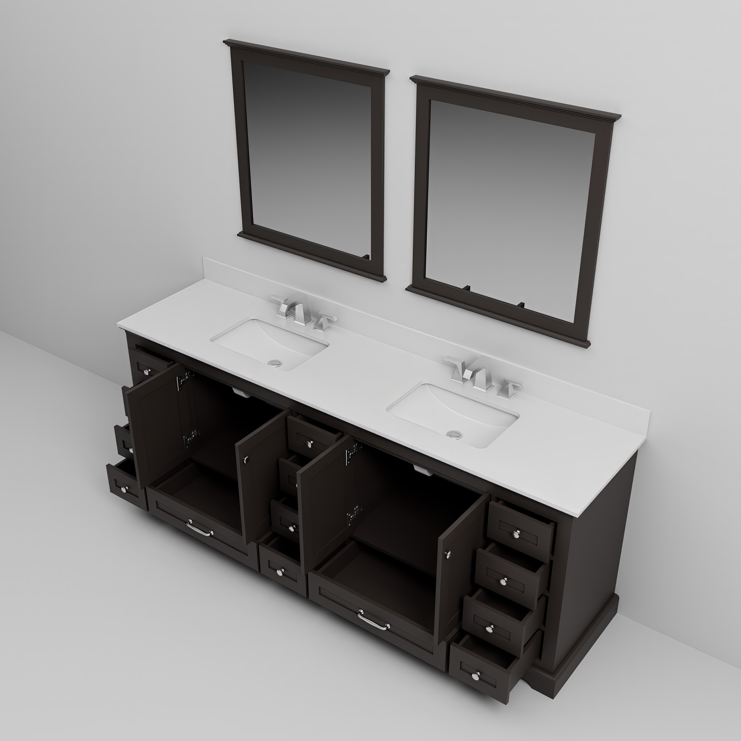 Lexora LVD84DG311 Bath-Vanity-Combo - View #13