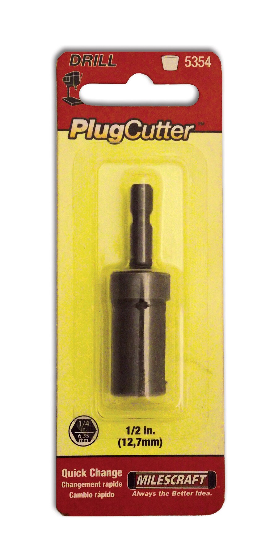 Milescraft 53540703 1/2-in Plug Cutter