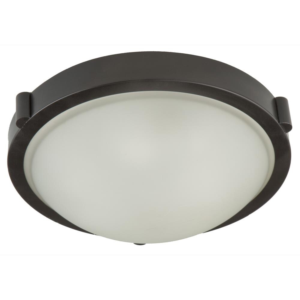 ARTCRAFT AC2313OB Boise 2-Light Oil-Rubbed Bronze Flush Mount Light