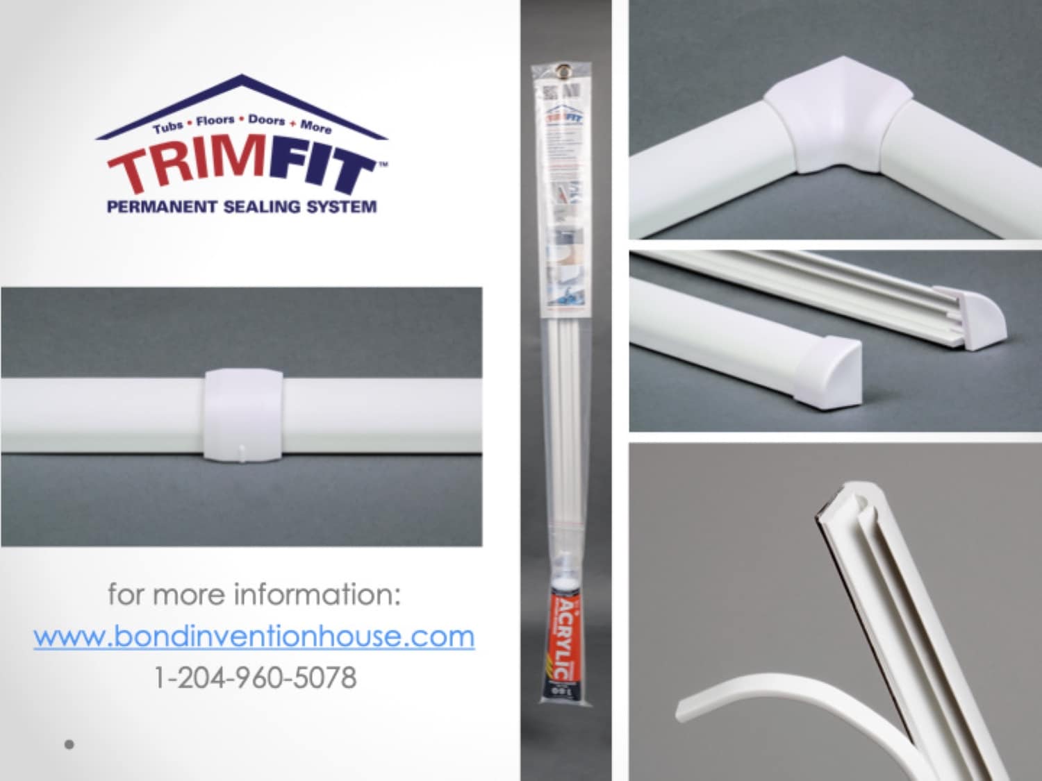 TRIMFIT TF-101 Tub-Shower-Door-Waterproof-Stripping - View #9