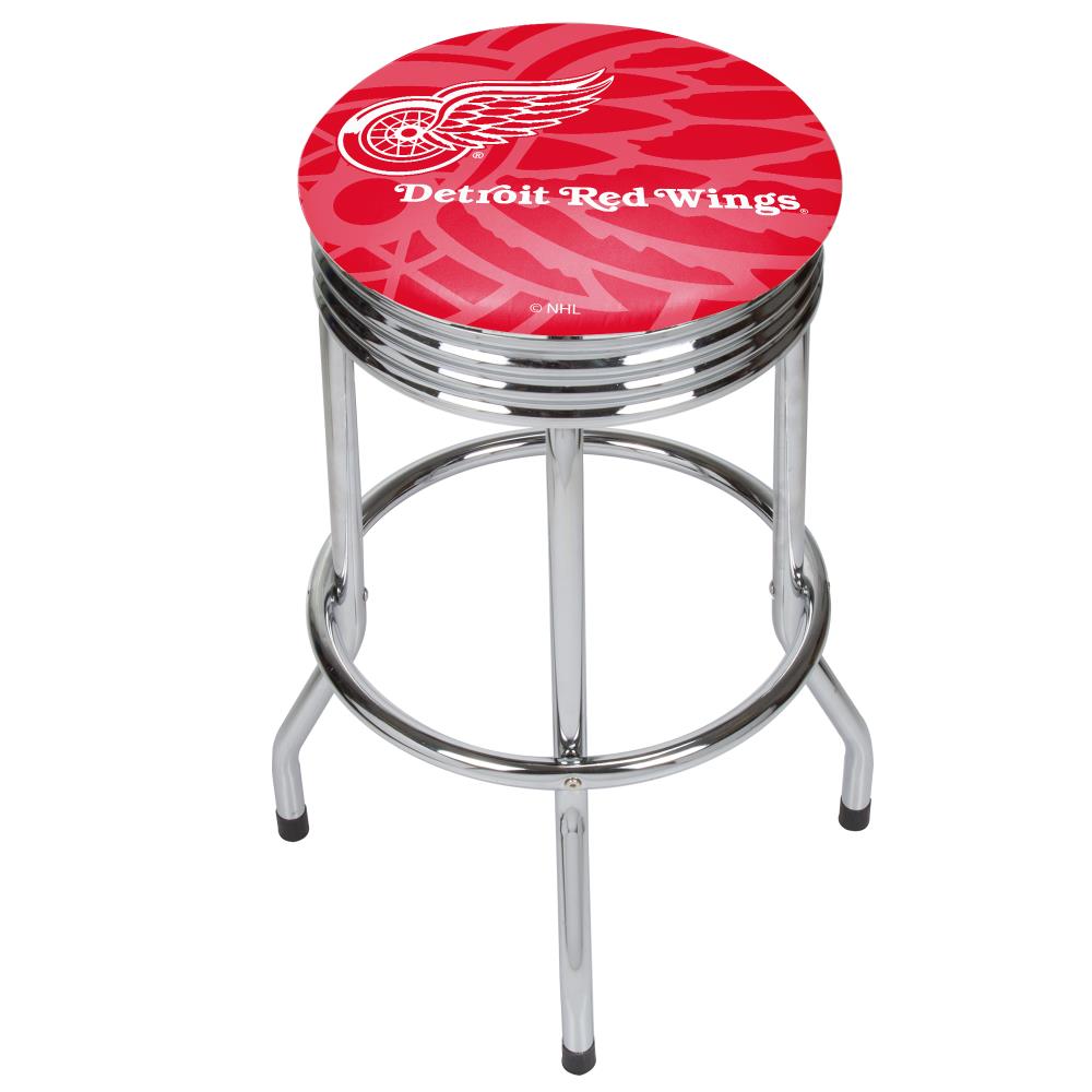 Detroit Red Wings Cushion Bar Stool