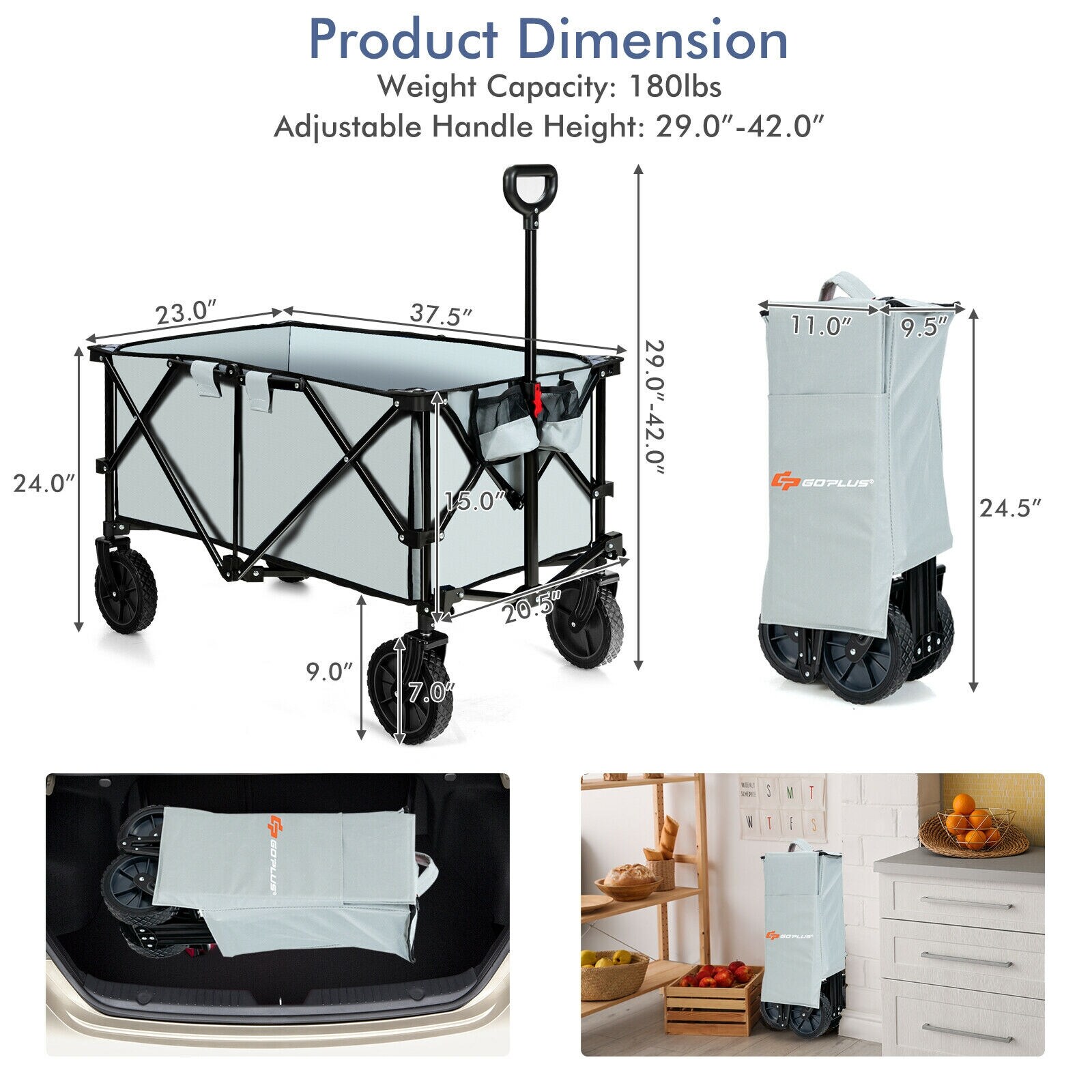 Slickblue D-CO-RG24453LT Yard-Carts - View #4