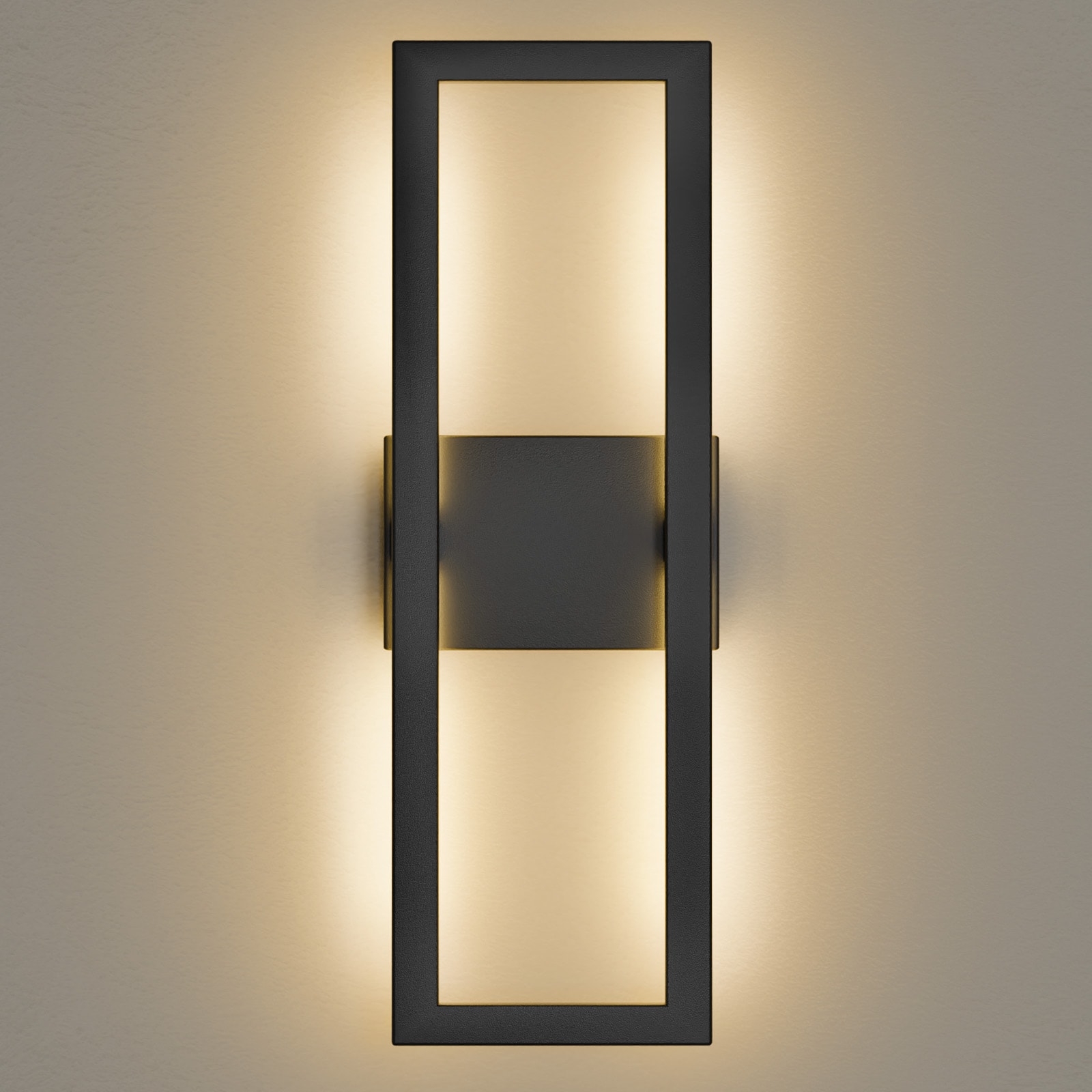 LamQee 06FTL0272BBK Outdoor-Wall-Lighting - View #3