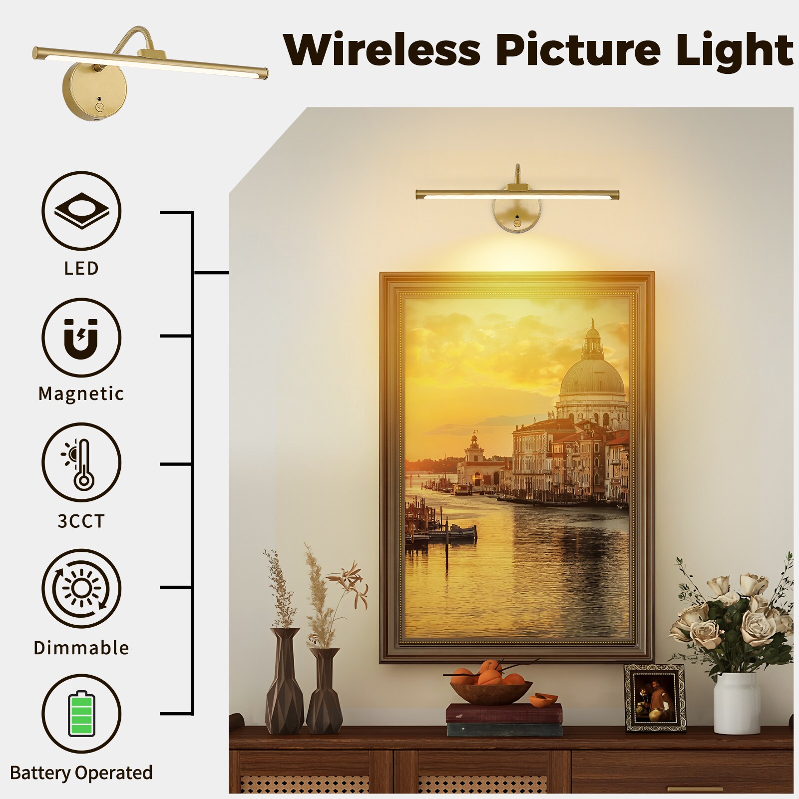 DAYAUM DYM-A66-GD Picture-Lighting - View #4