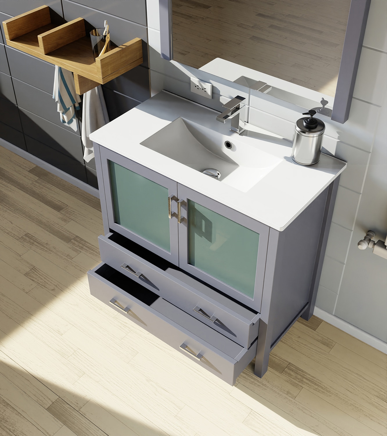 Lexora LV341836SBES000 Bath-Vanity-Combo - View #11