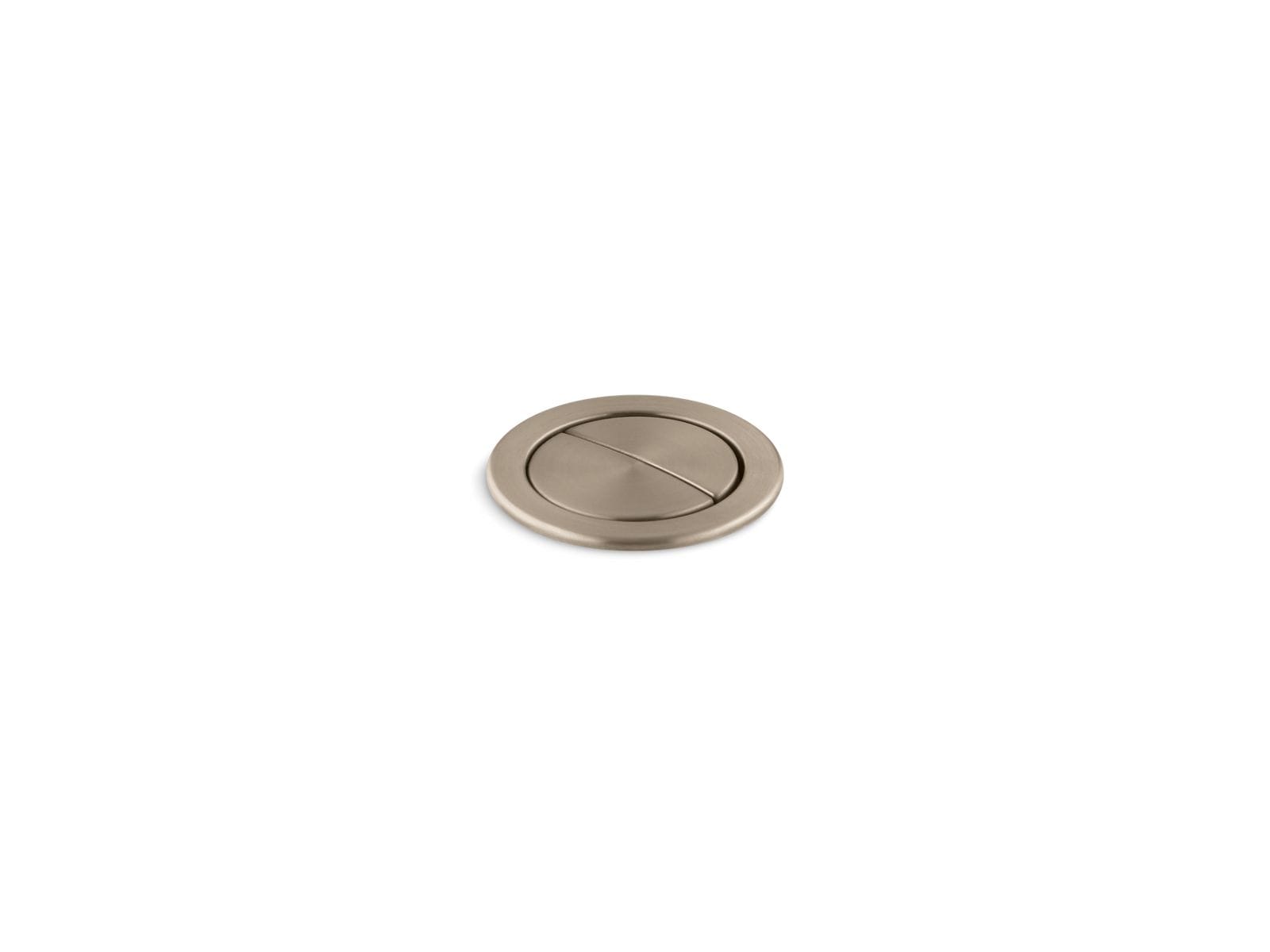 KOHLER K-186-BV Vibrant Brushed Bronze Flush actuator