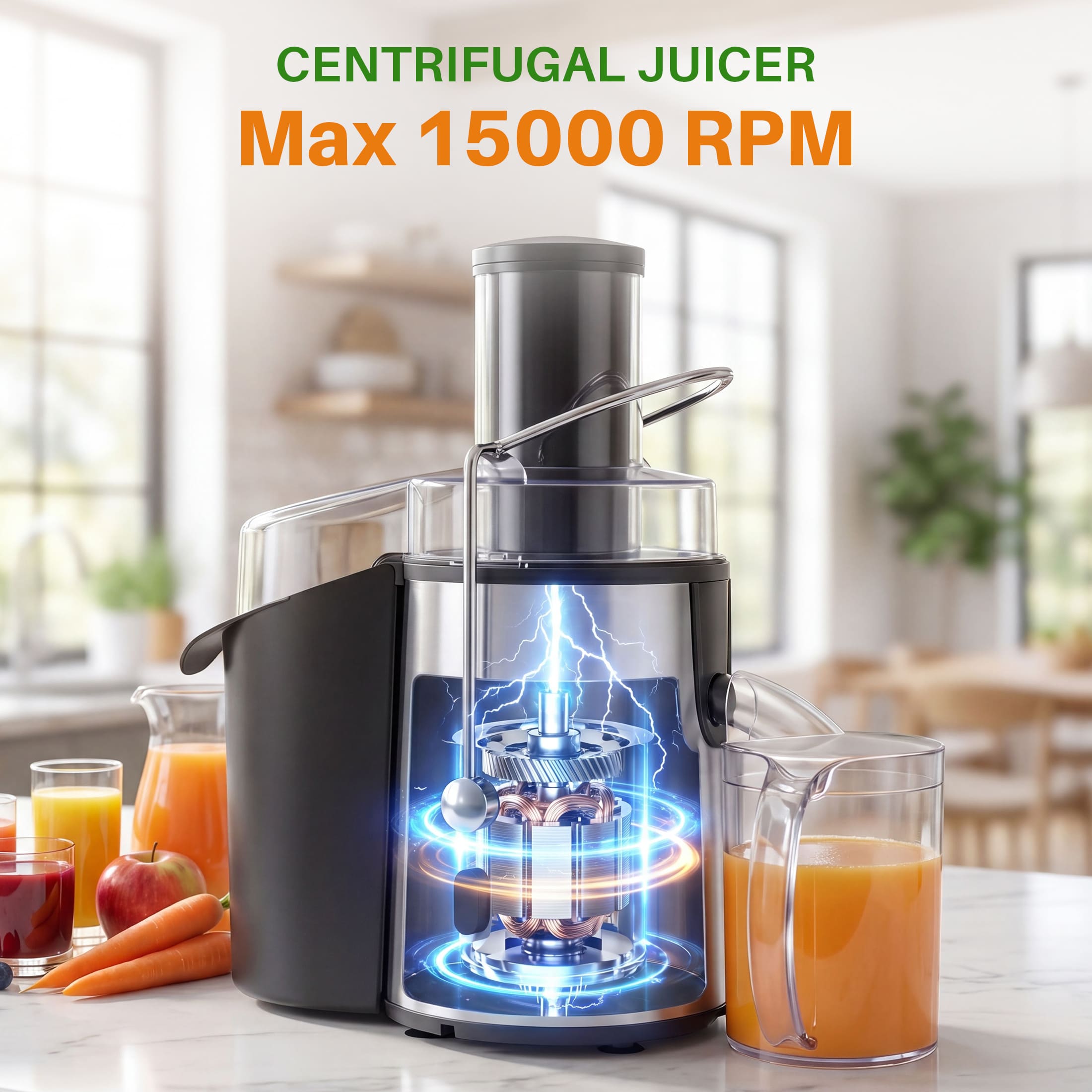 Sweetcrispy L-AM-ZZJ70LX-3SR juicers - View #4