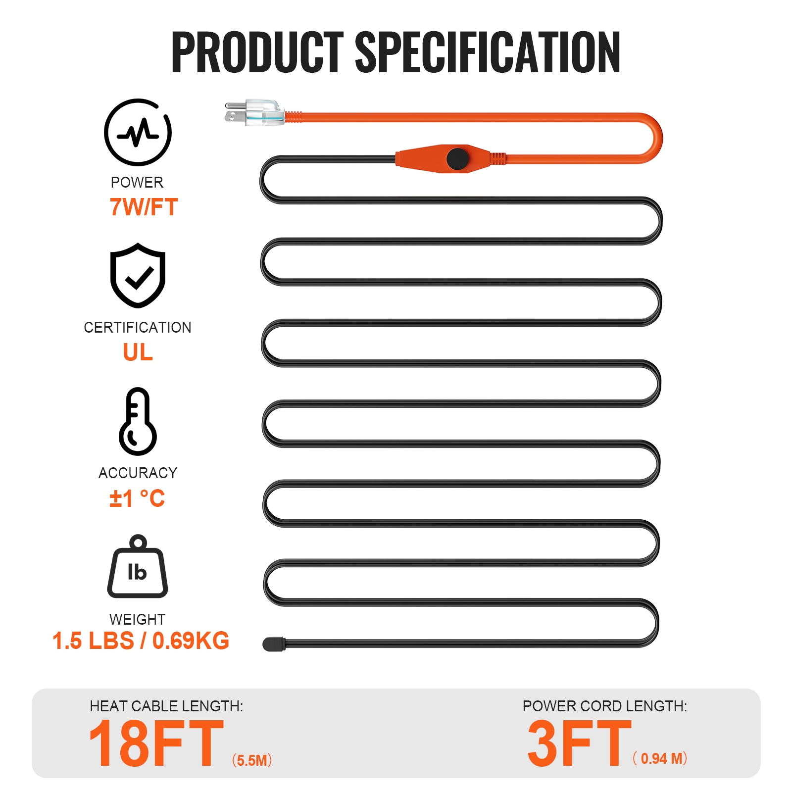 VEVOR SCHGLGWQGDJR05858V1 Tubular-Pipe-Wrap - View #7