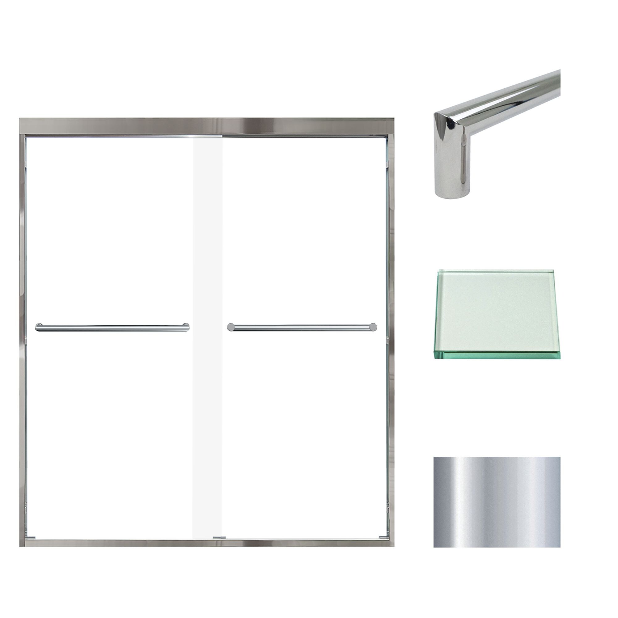 Transolid FBPT607008C-T-PC Shower-Doors - View #2