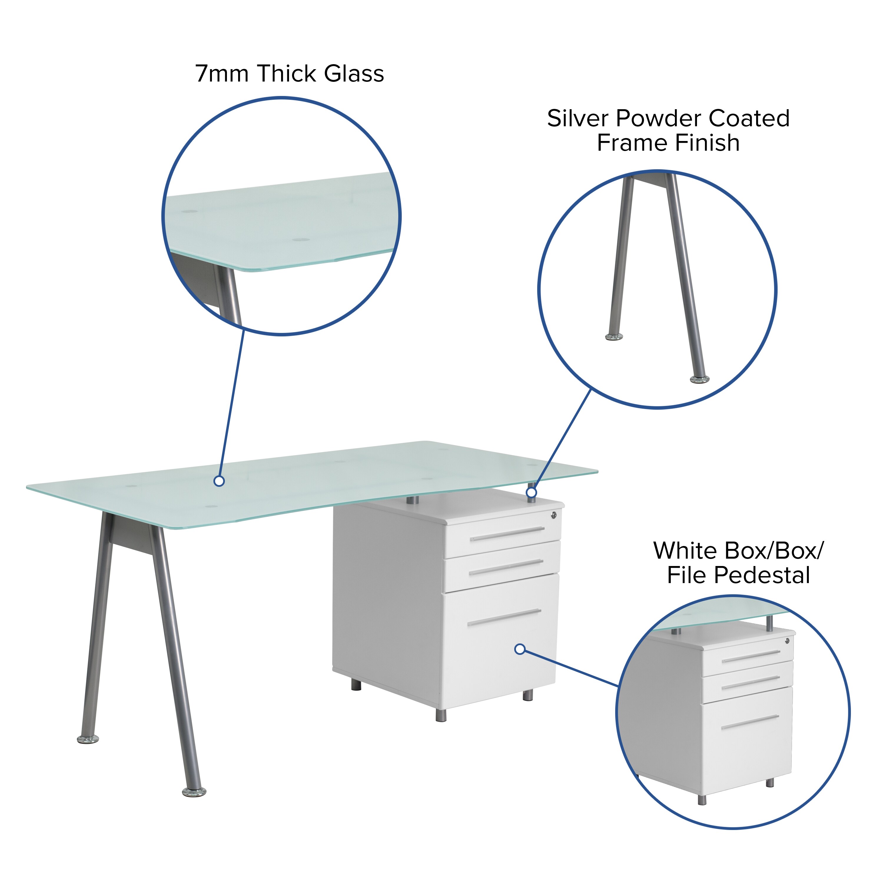 Flash Furniture 889142011293 desks - View #4