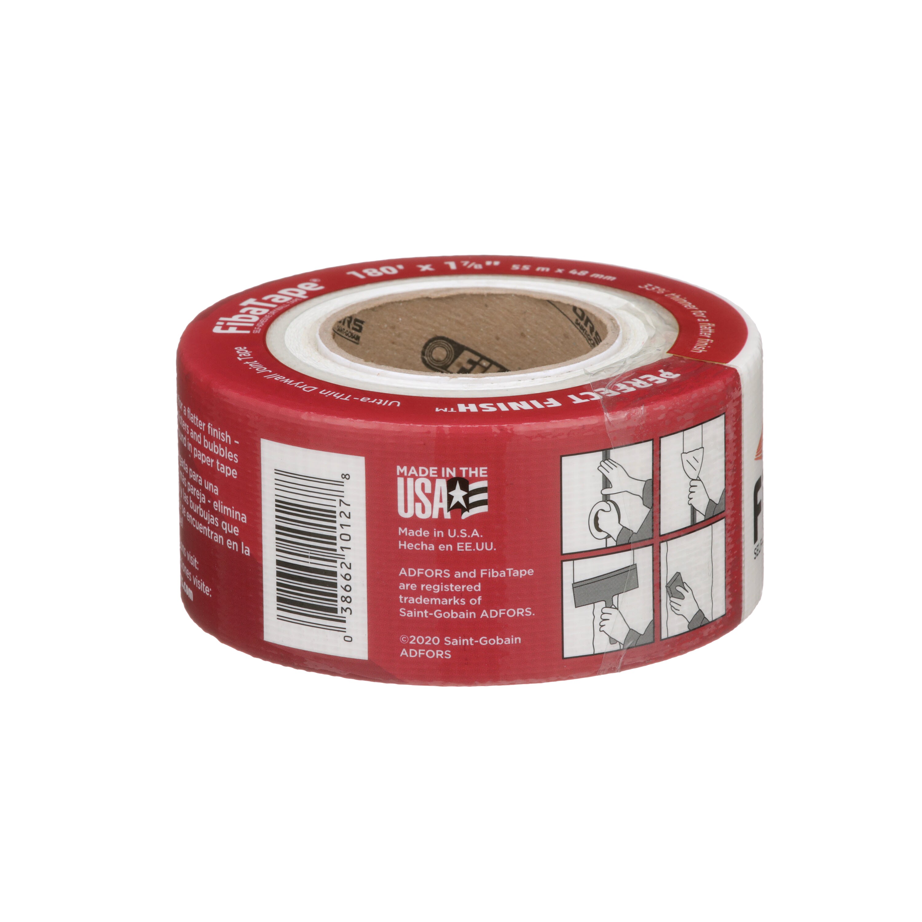 Champion 1 x 36 yds Sports Floor Tape, Red