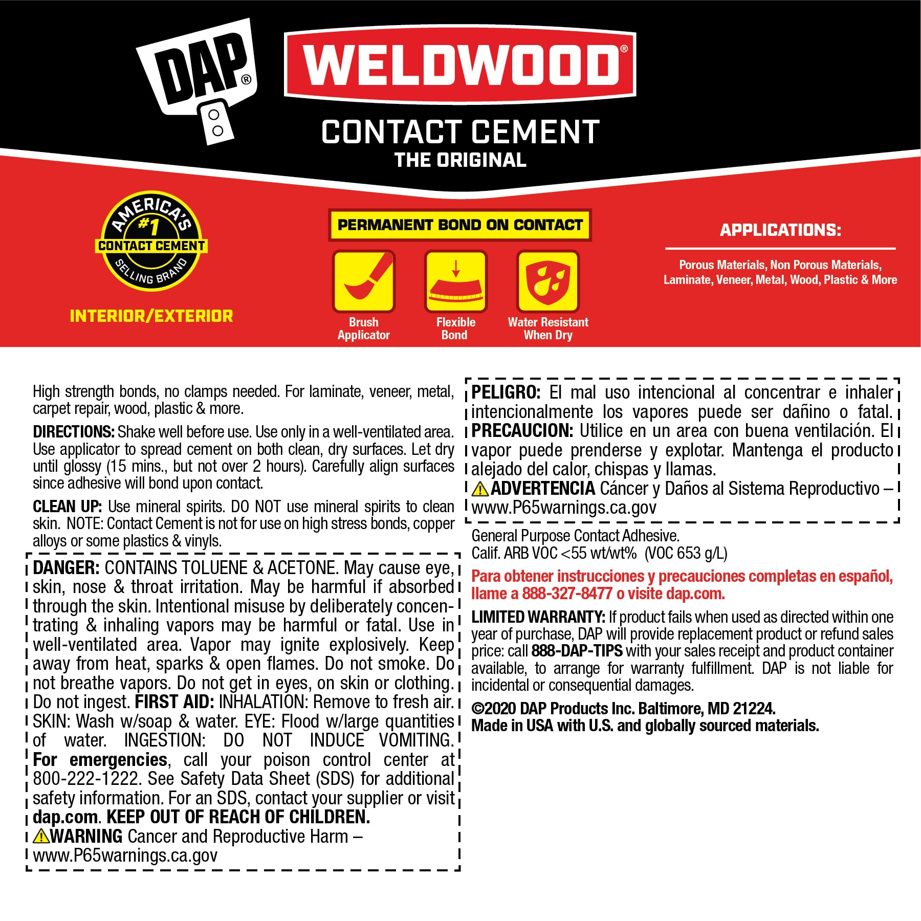 DAP 00105 Multipurpose-Adhesive - View #6