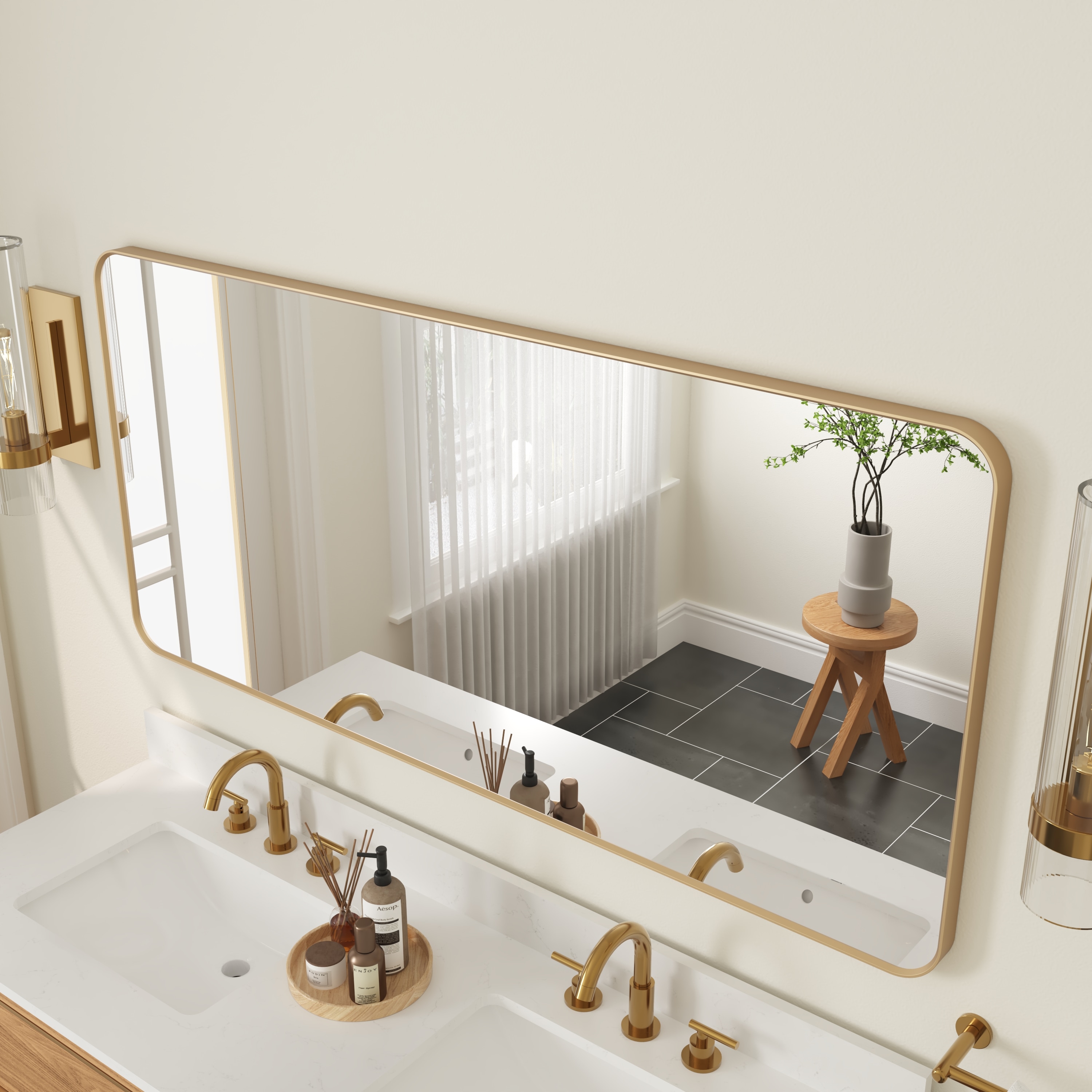 Forclover ALW20-4032RGB Framed-Bath-Mirrors - View #3