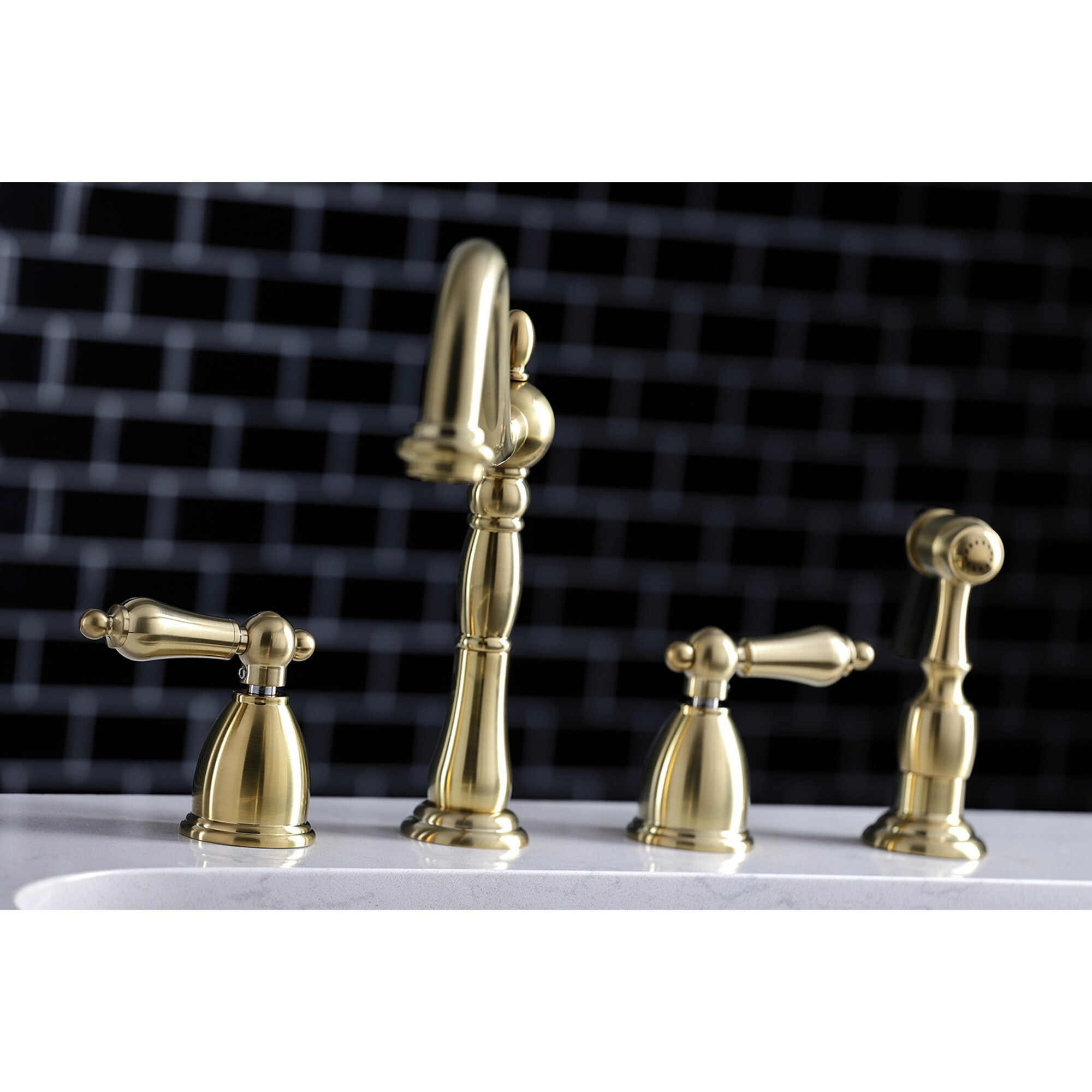 Kingston Brass WLKB1797ALBS Kitchen-Faucets - View #5