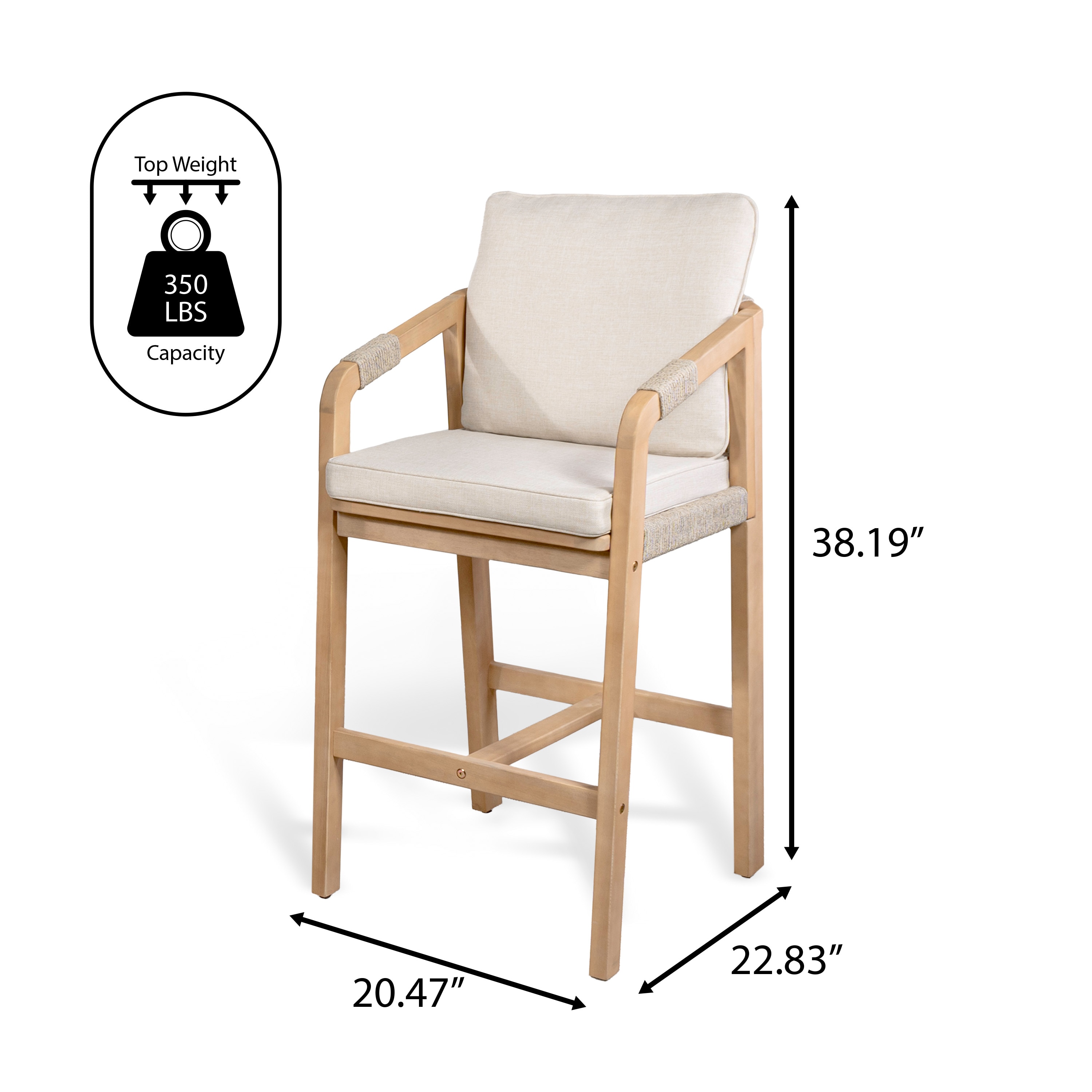 JONATHAN  Y BSL1200A-SET2 Patio-Chairs - View #7