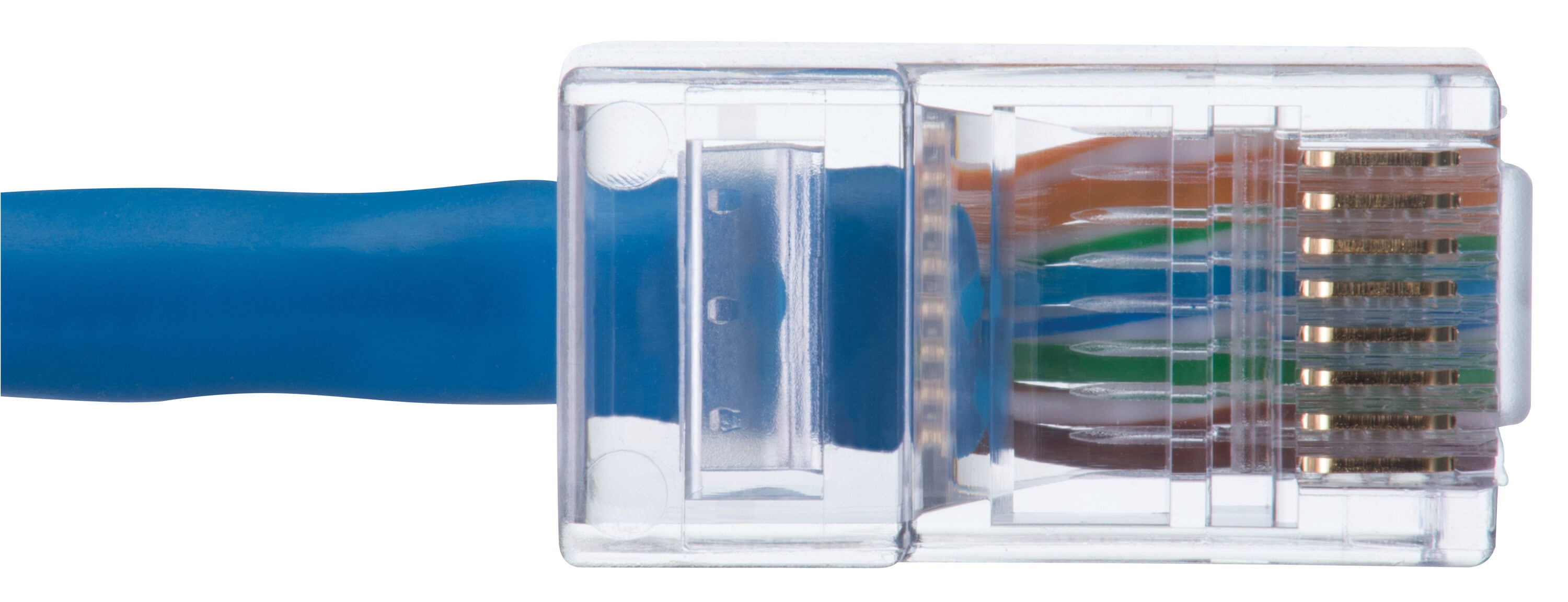IDEAL 25-Pack Cat5e Rj45 Modular Plug in the Voice & Data Connectors  department at
