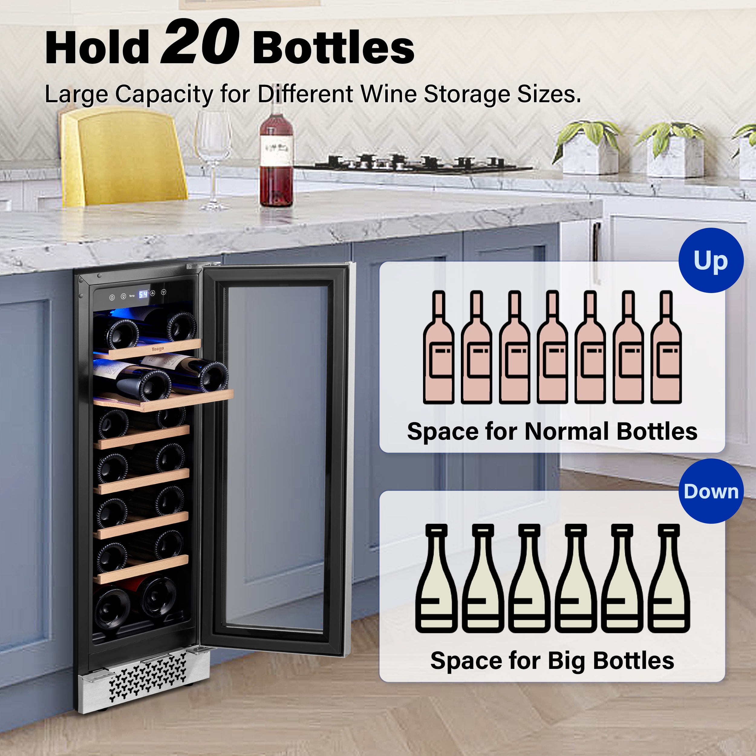 Yeego YEG-WS12-LS Wine-Chillers - View #4