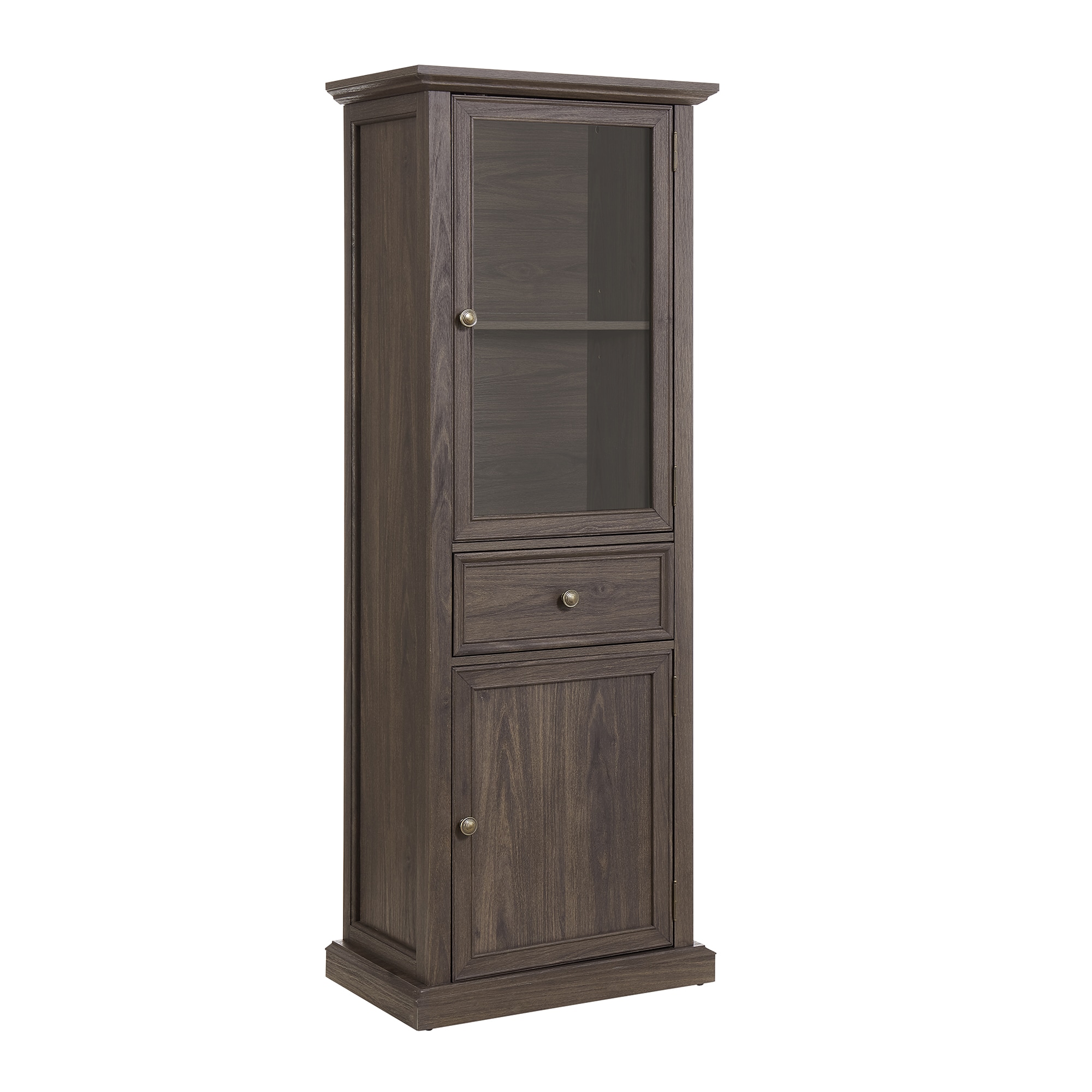 SINOFURN SYC500027BN Casual Brown China cabinet