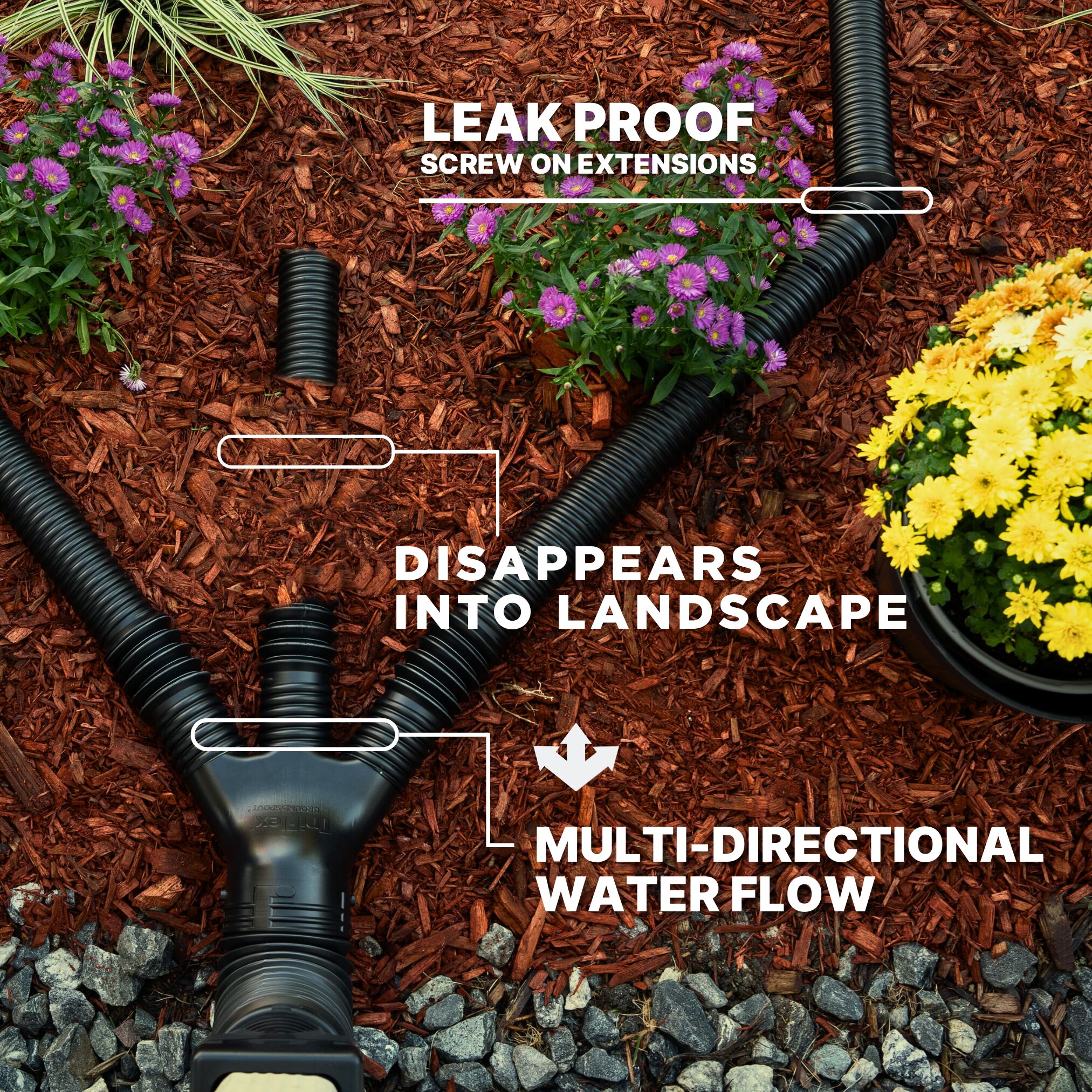 Spectra TFLX Downspout-Components - View #2