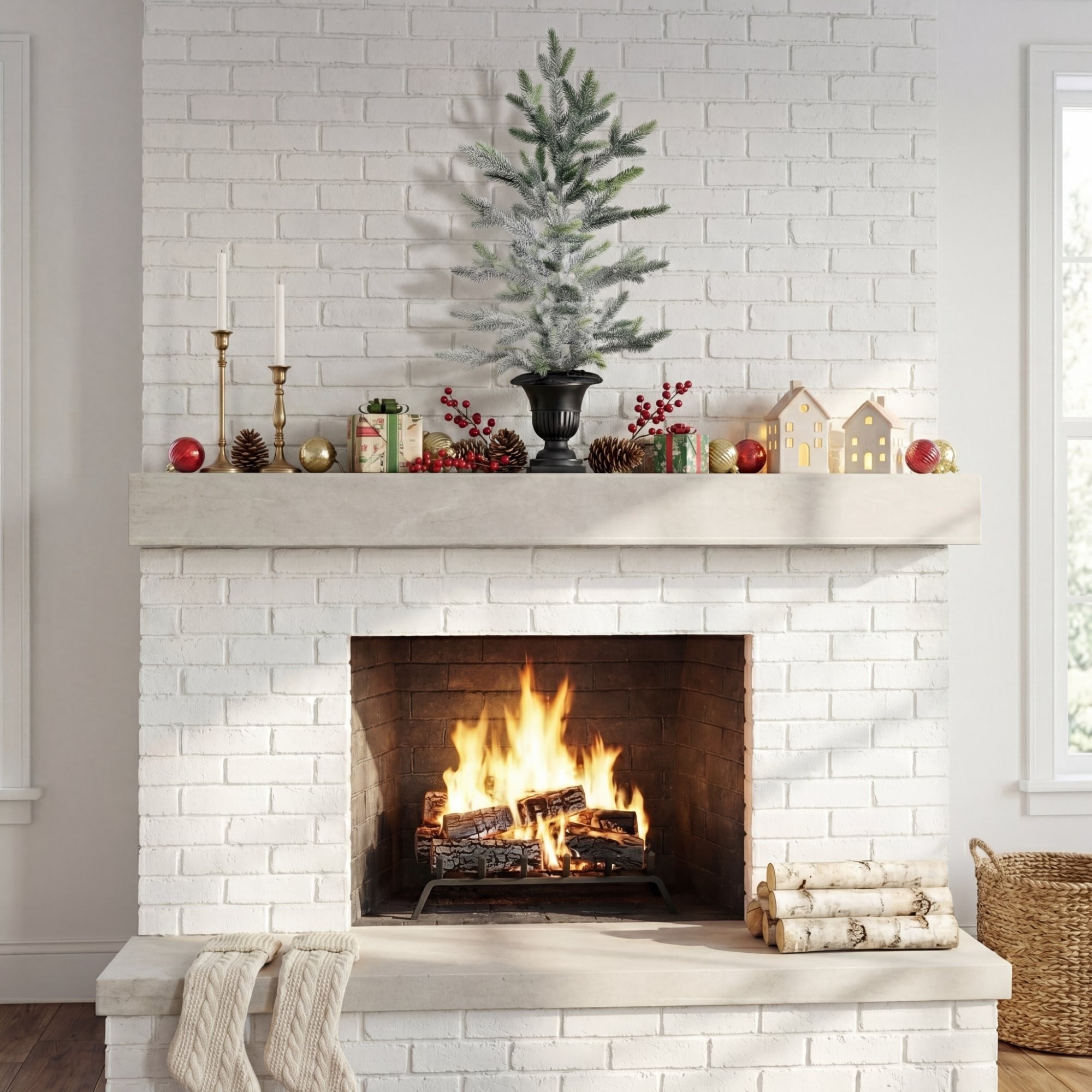 Nearly Natural T5505 Artificial-Christmas-Trees - View #6
