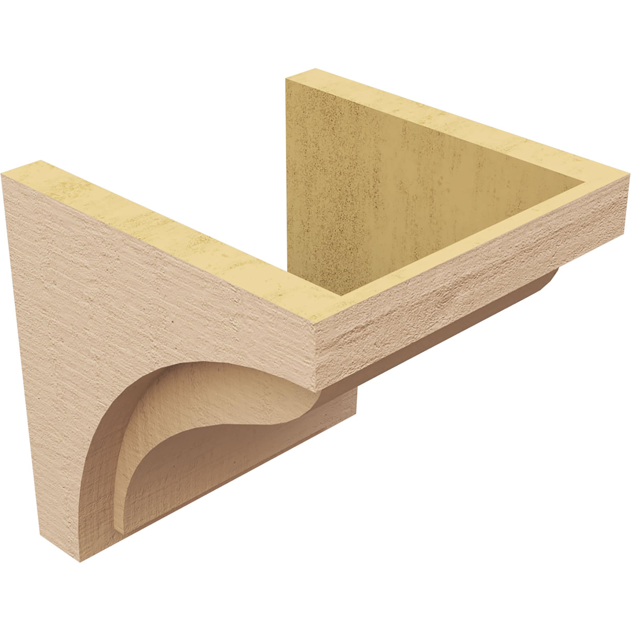 Ekena Millwork CORU09X09X09HELRCPR corbels - View #5