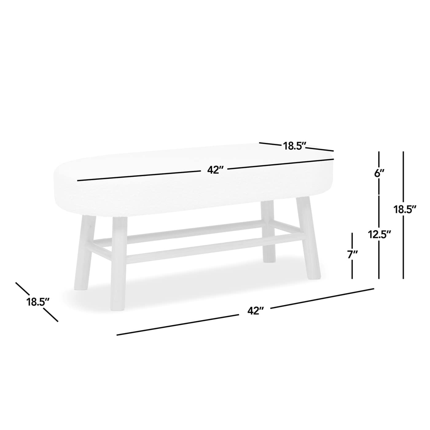 Jennifer Taylor Home 85780-MBW bench - View #10