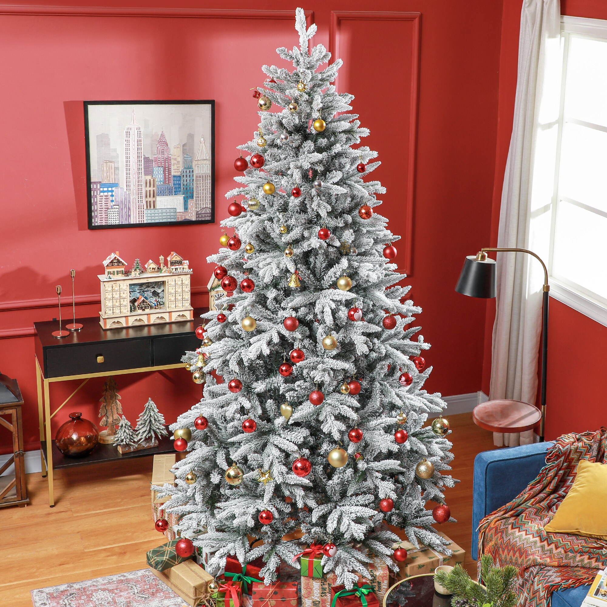 HomCom 830-891V02GN Artificial-Christmas-Trees - View #9