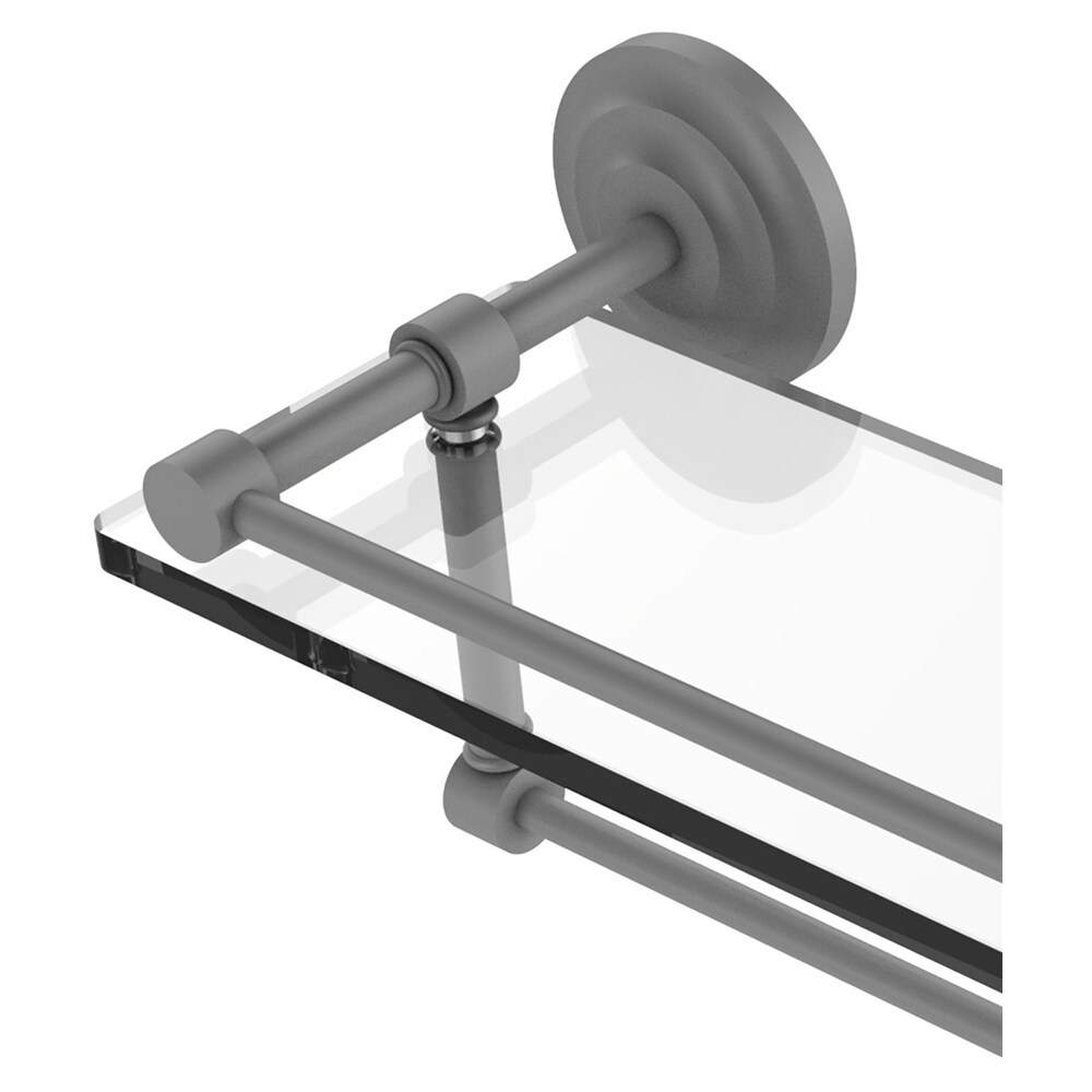 Allied Brass QN-1TB/16-GAL-GYM Bathroom-Shelves - View #2
