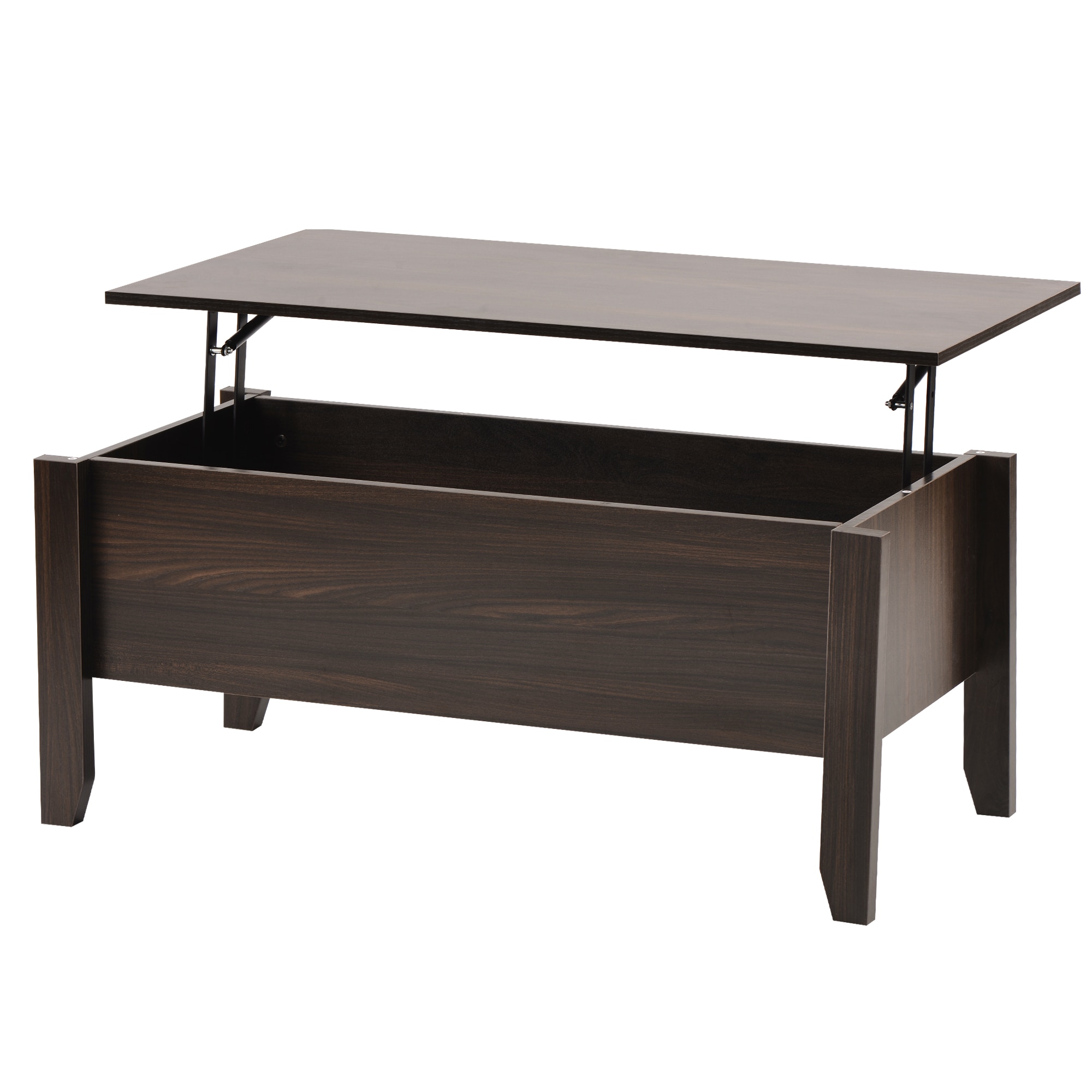 CASAINC BH-727AAC Chestnut Wood Modern Coffee Table