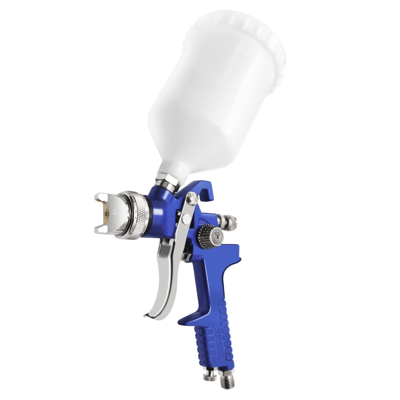 Etokfoks  HVLP Gravity Feed Paint Sprayer with 1 4mm 360 Adjustable Nozzle 600CC Cup Adjustable Flow for Car Wood Metal