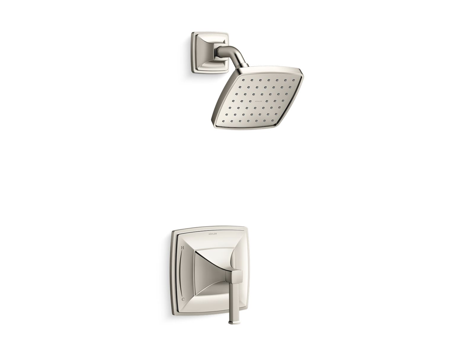 KOHLER TS27404-4-SN Riff Rite-Temp shower trim kit 2.5 gpm