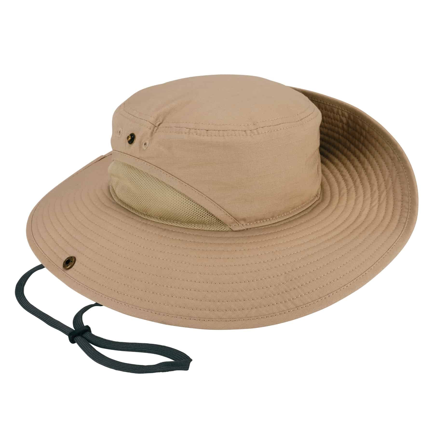 Ergodyne 12599 Chill-Its 8936 Lightweight Mesh Paneling Ranger Hat, Large/X-Large, Khaki