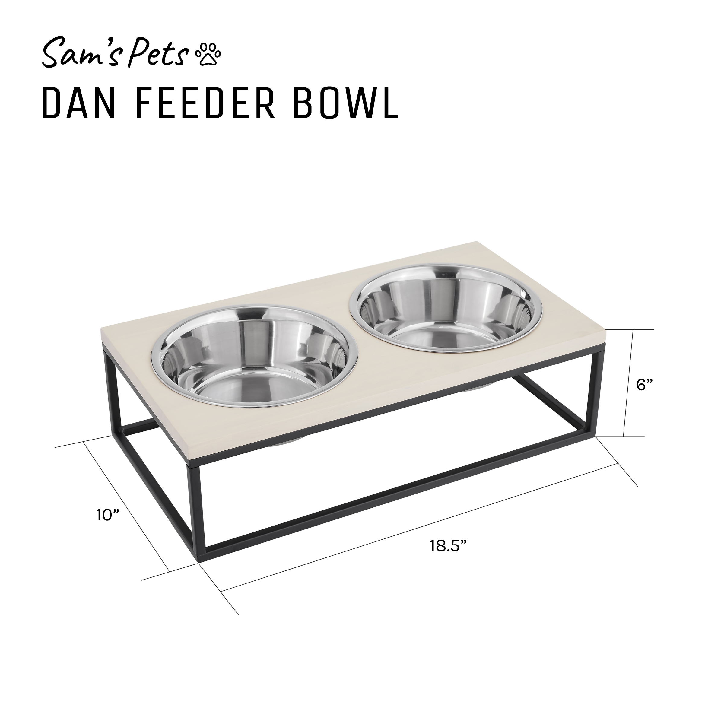 BirdRock Home 8-oz Tpu Dog/Cat Bowl(S) with Stand (2 Bowls) in the Food &  Water Bowls department at