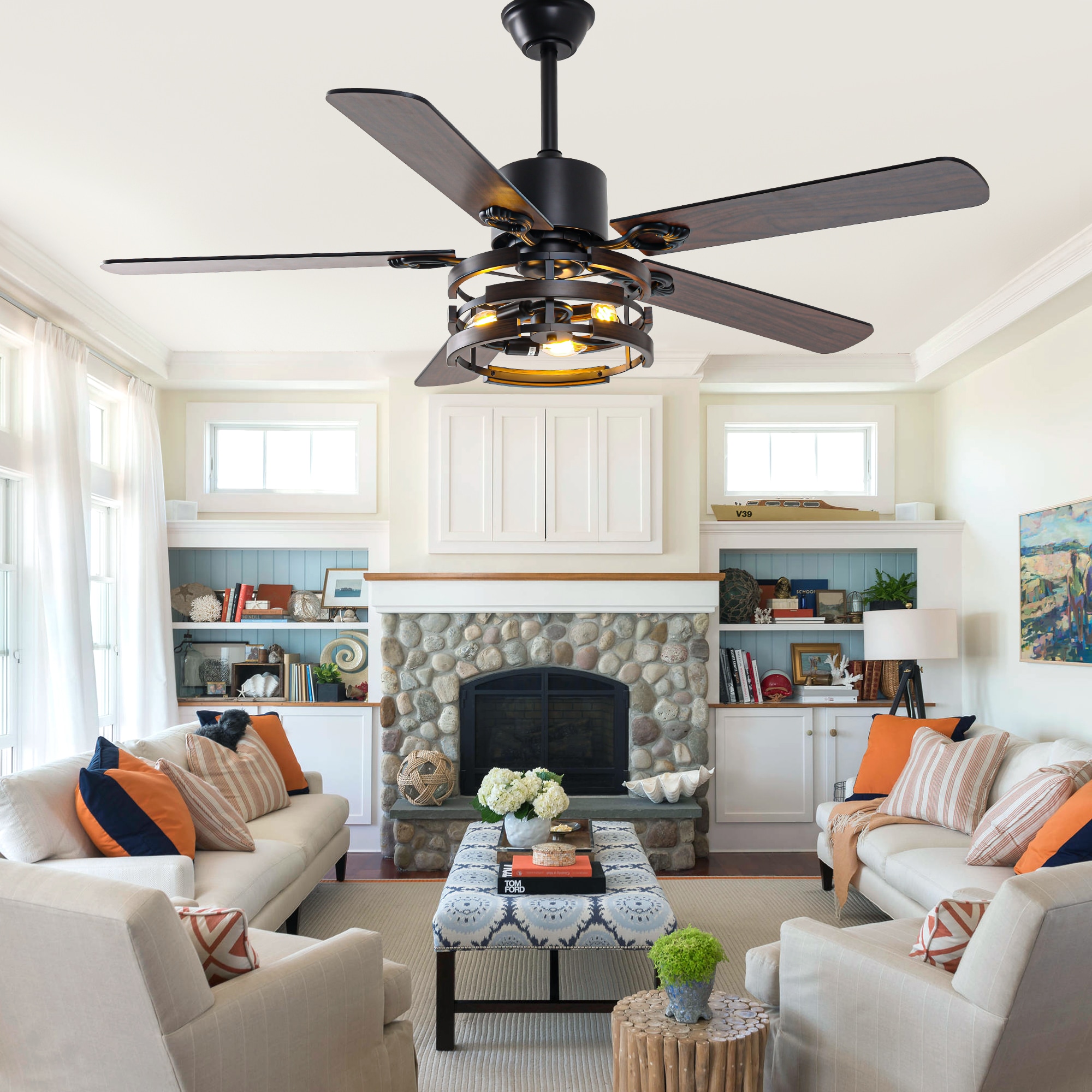 Oaks Decor DC5224OKEL Ceiling-Fans - View #4